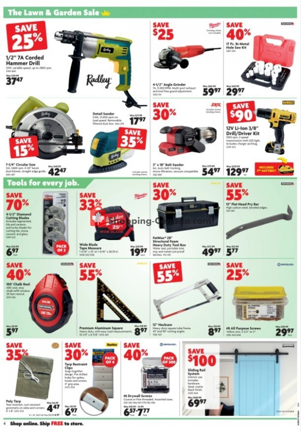 Home Hardware flyer from Thursday April 23, 2020 to Wednesday April 29, 2020 - page 8