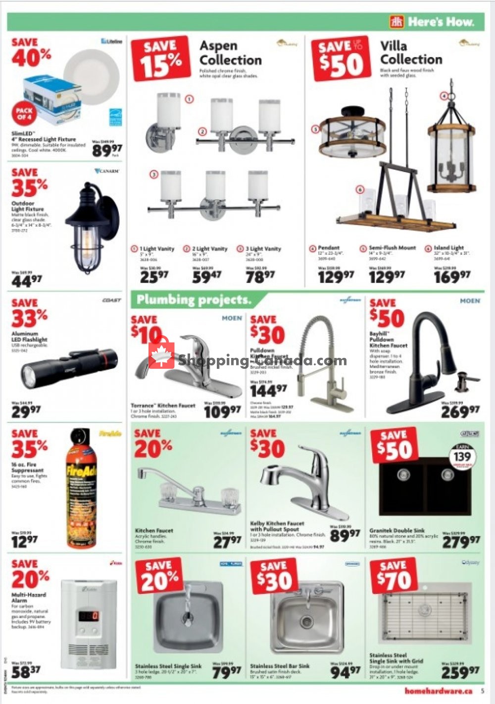 Home Hardware flyer from Thursday April 23, 2020 to Wednesday April 29, 2020 - page 9