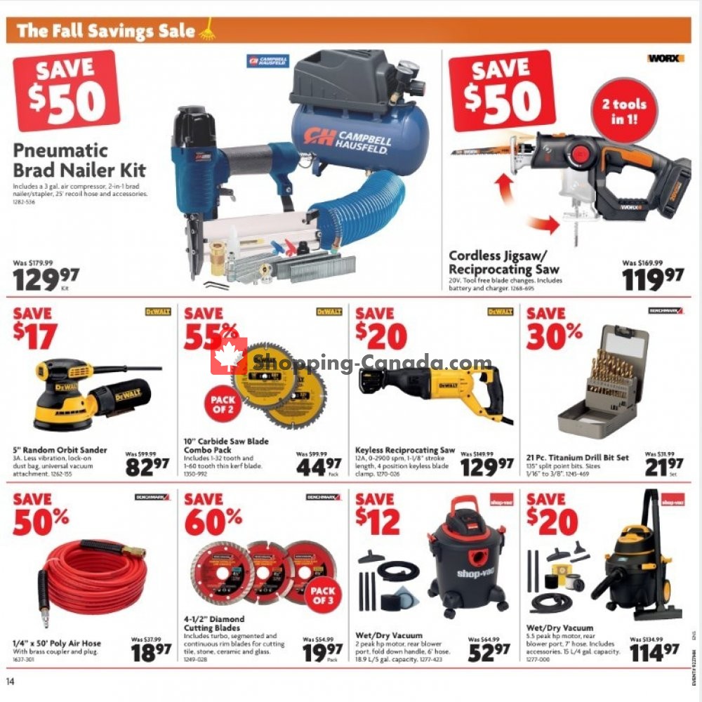 Home Hardware Canada, flyer (Extra Big Savings West) August 29