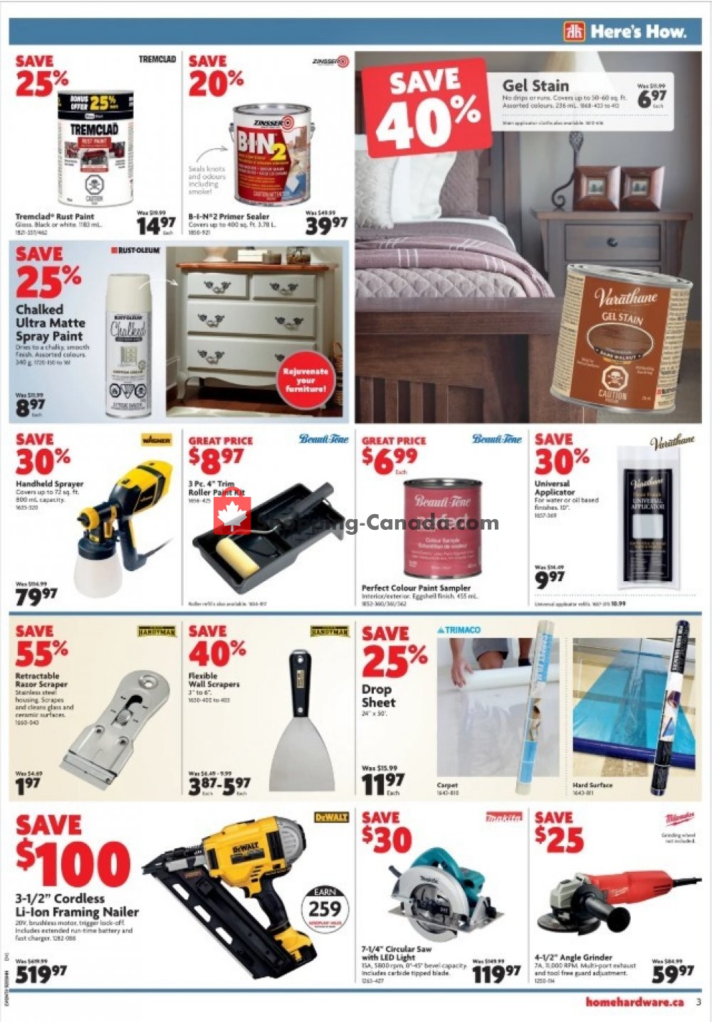 Home Hardware Canada, flyer (Extra Big Savings West) February 20