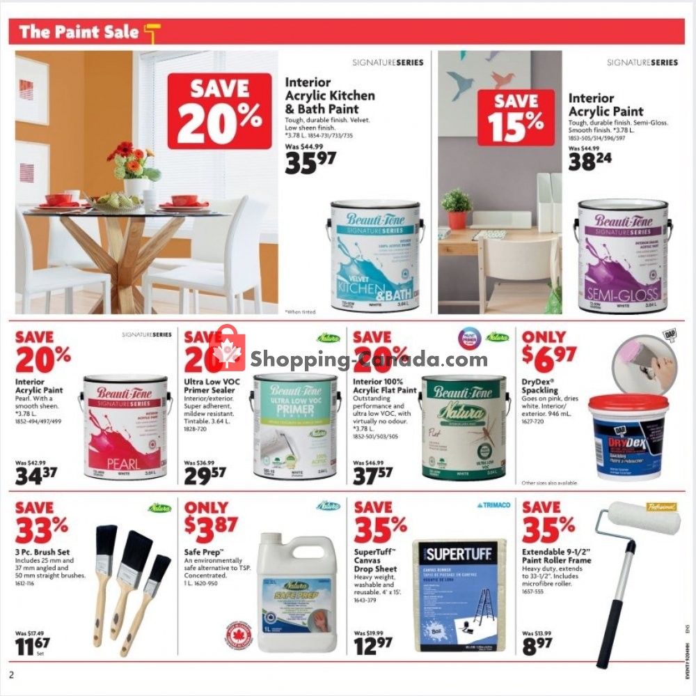 Home Hardware flyer from Thursday February 21, 2019 to Wednesday February 27, 2019 - page 3