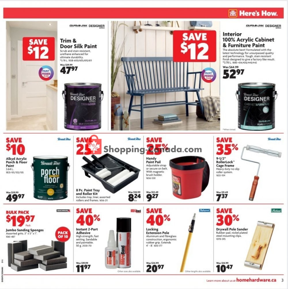 Home Hardware flyer from Thursday February 21, 2019 to Wednesday February 27, 2019 - page 4
