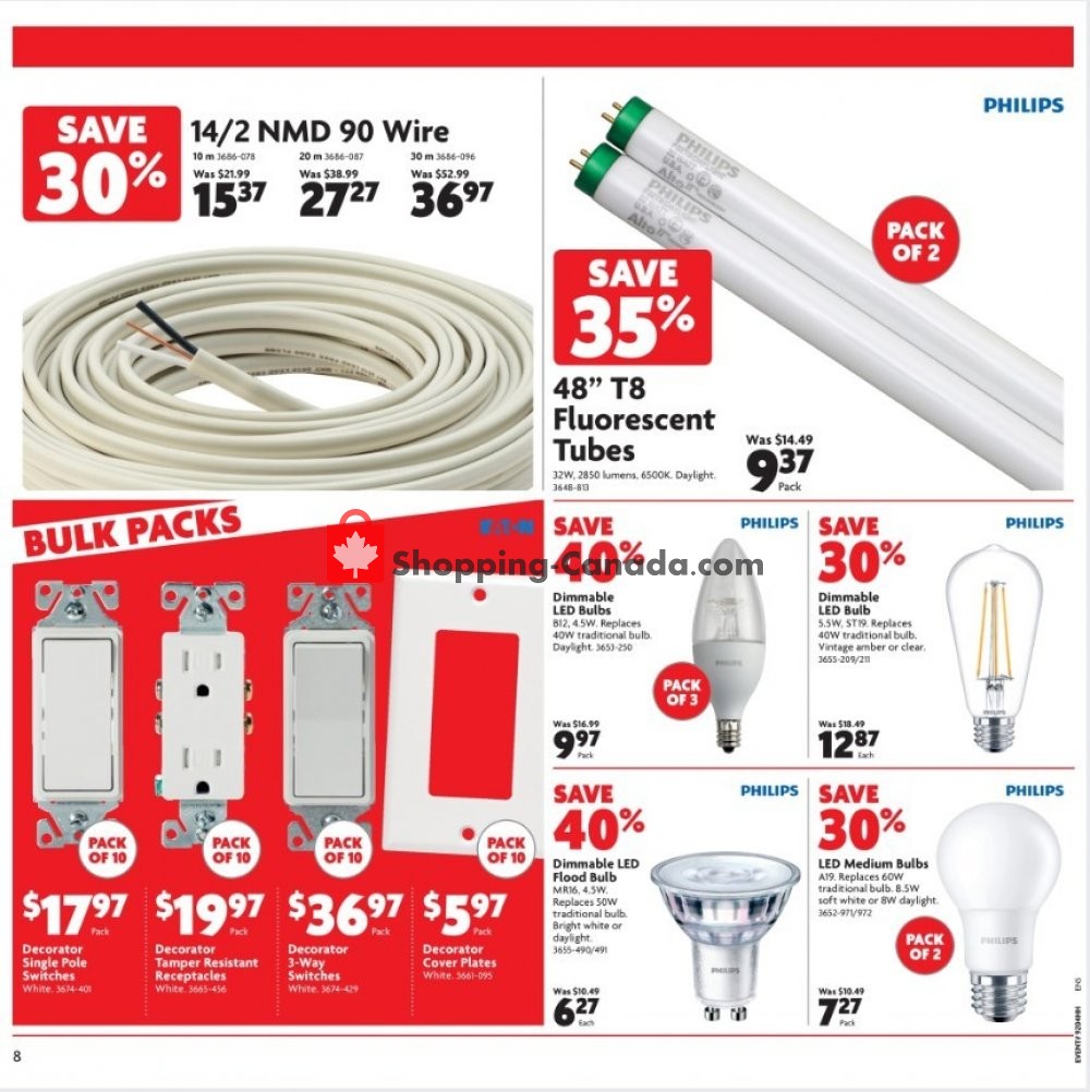 Home Hardware flyer from Thursday February 21, 2019 to Wednesday February 27, 2019 - page 9