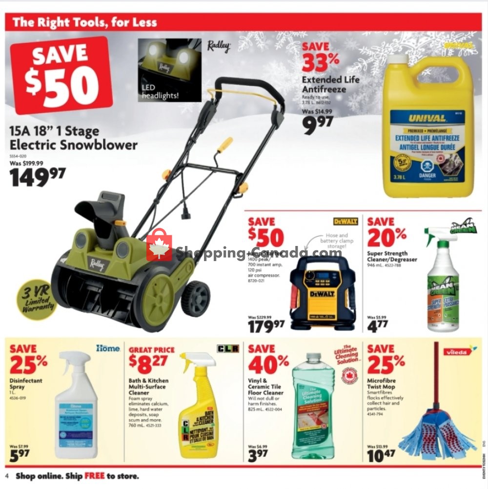 Home Hardware flyer from Thursday January 14, 2021 to Wednesday January 20, 2021 - page 5