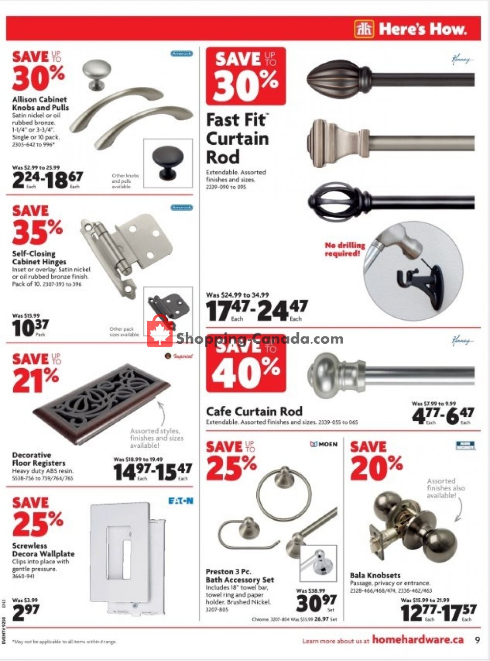 Home Hardware flyer from Thursday January 17, 2019 to Wednesday January 23, 2019 - page 11