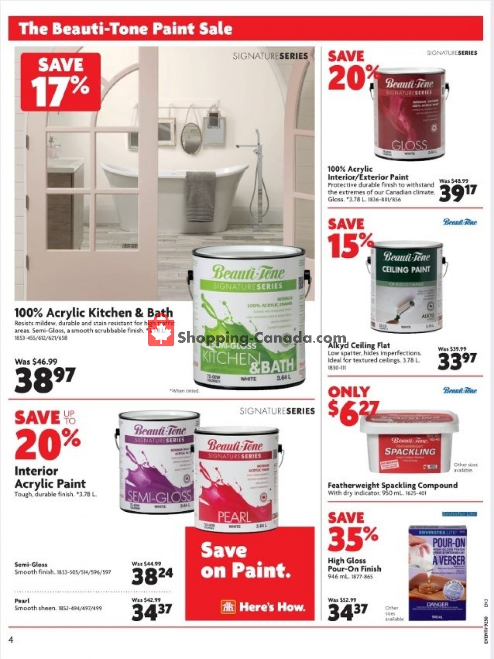 Home Hardware flyer from Thursday January 17, 2019 to Wednesday January 23, 2019 - page 6