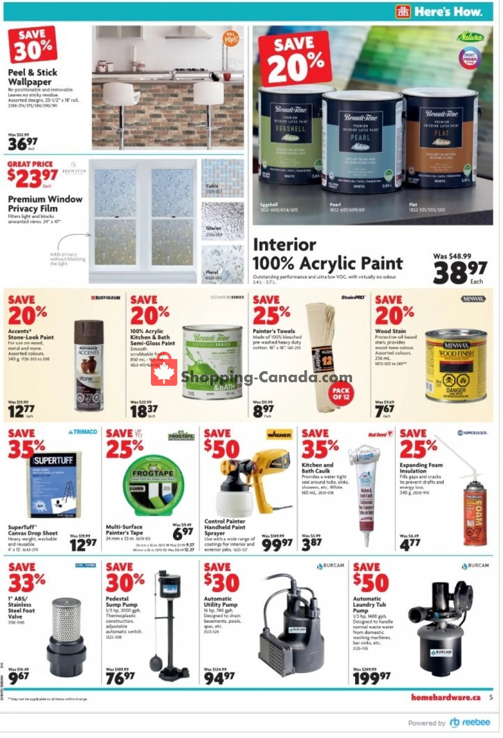 Home Hardware flyer from Thursday January 30, 2020 to Wednesday February 5, 2020 - page 6
