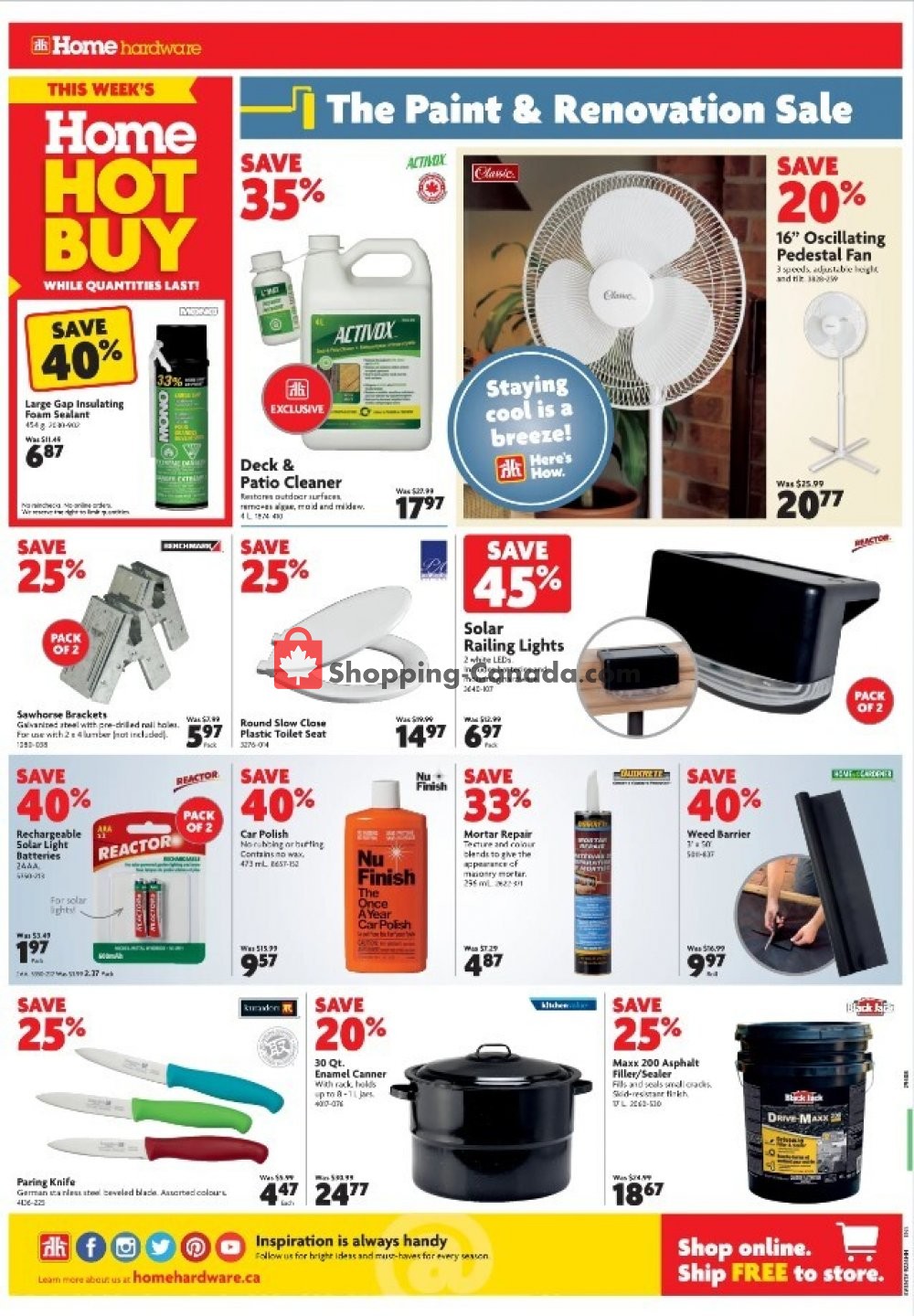 Home Hardware flyer from Thursday July 2, 2020 to Wednesday July 8, 2020 - page 2