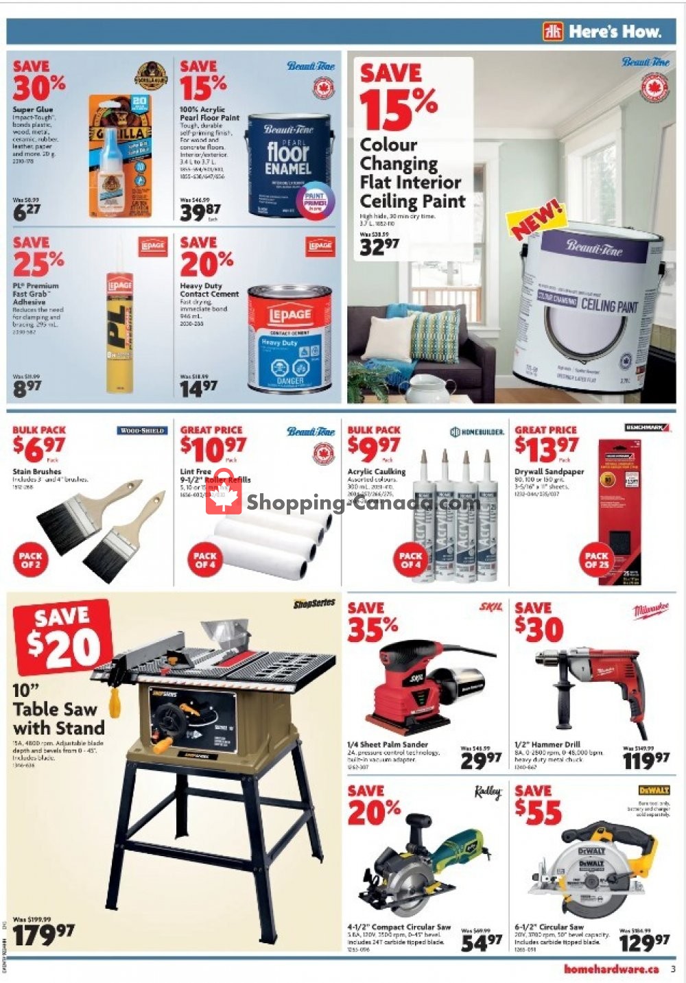 Home Hardware flyer from Thursday July 2, 2020 to Wednesday July 8, 2020 - page 4