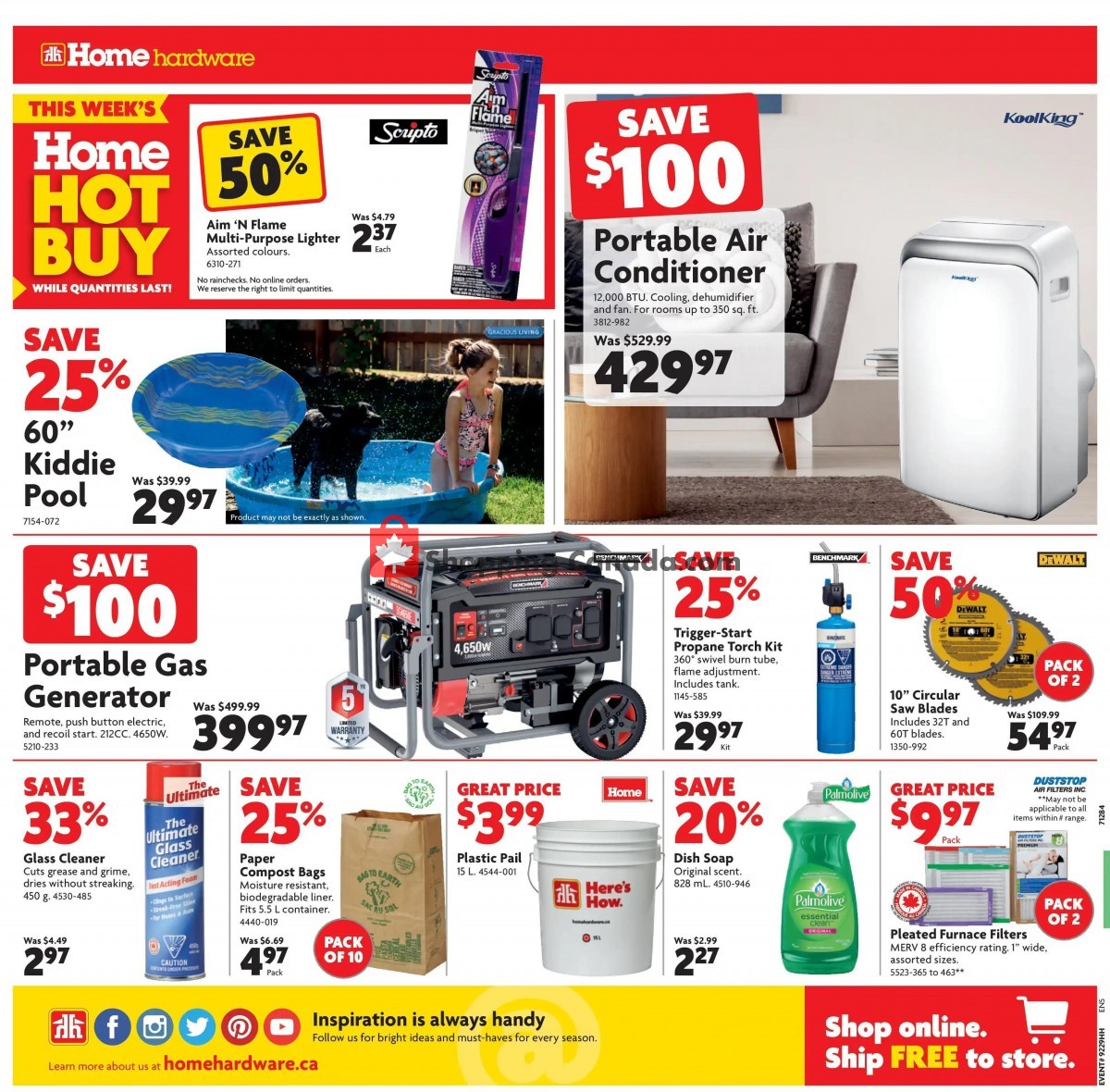 Home Hardware flyer from Thursday July 22, 2021 to Wednesday July 28, 2021 - page 2