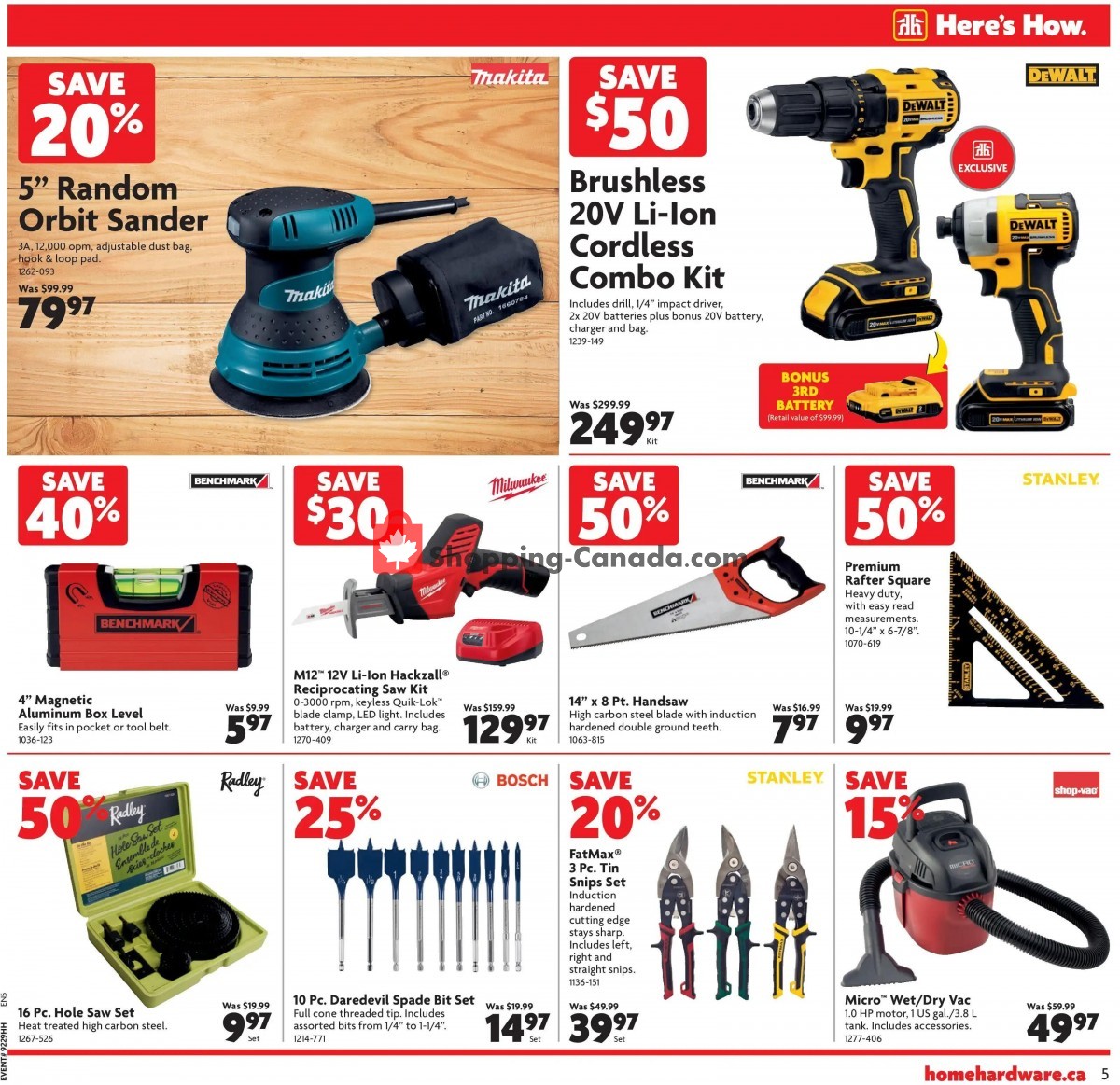 Home Hardware flyer from Thursday July 22, 2021 to Wednesday July 28, 2021 - page 6