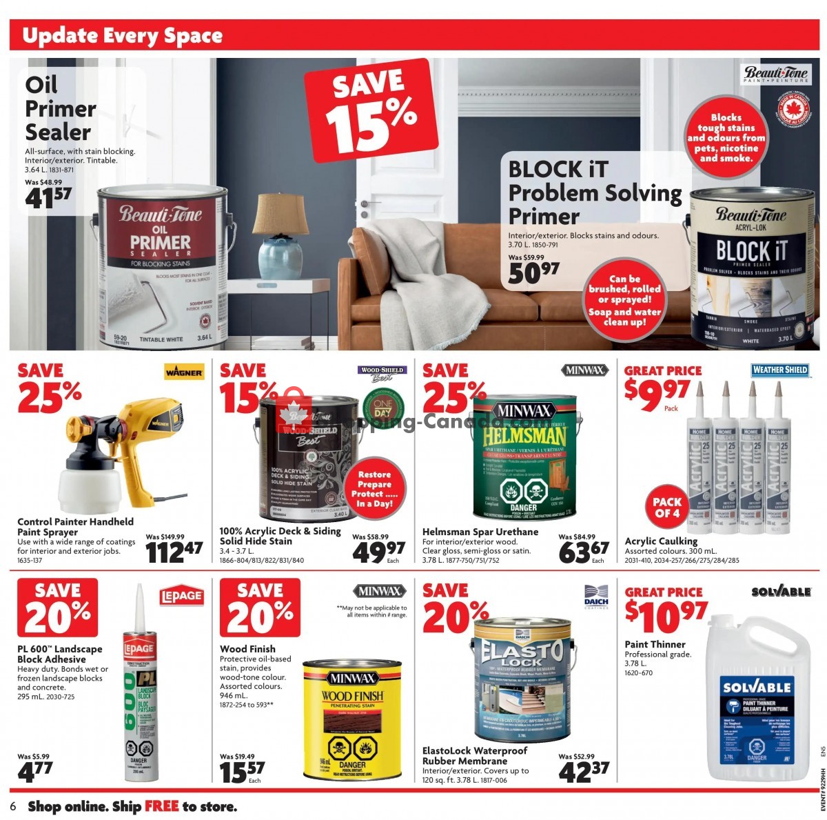 Home Hardware flyer from Thursday July 22, 2021 to Wednesday July 28, 2021 - page 7