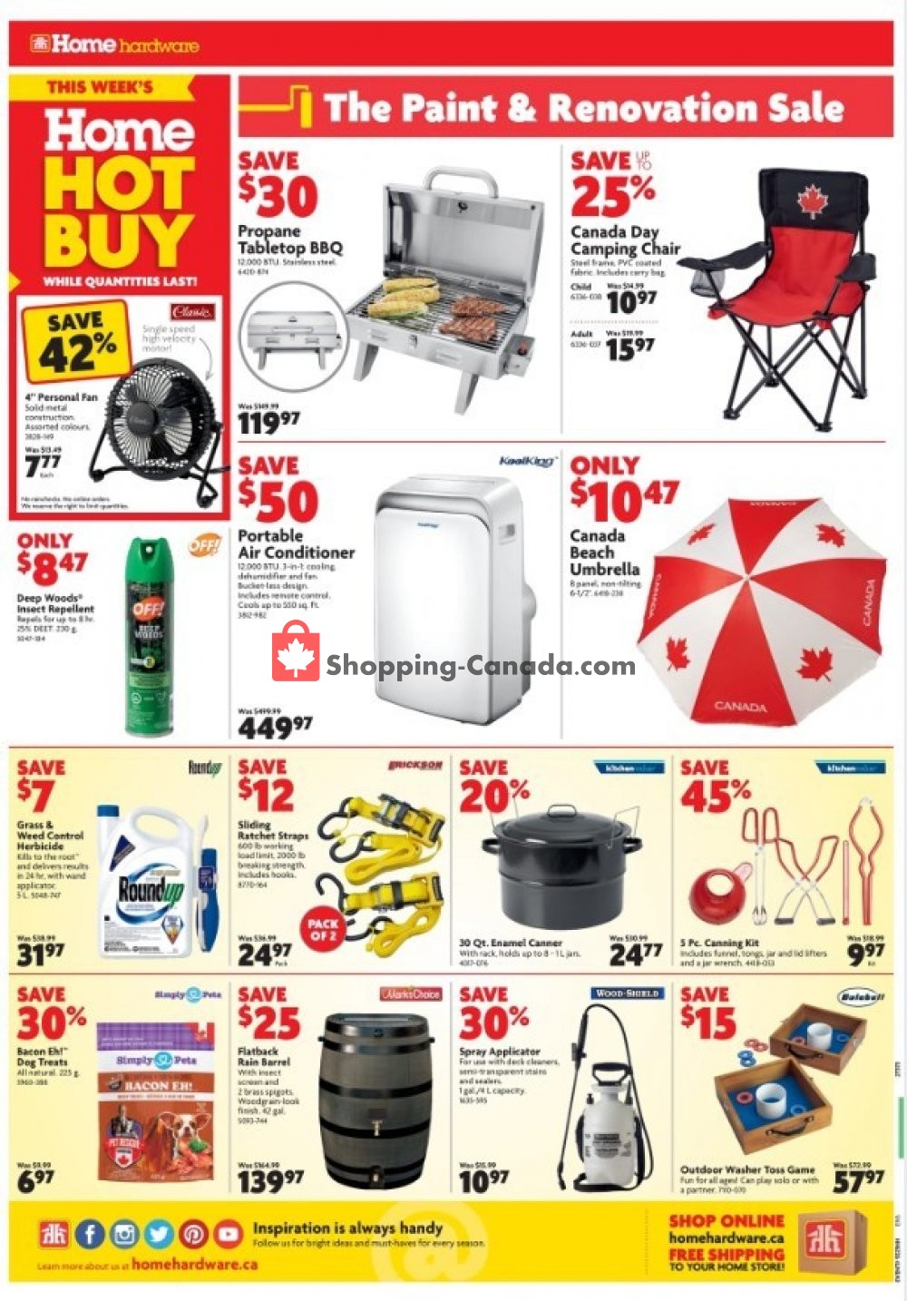 Home Hardware flyer from Thursday June 27, 2019 to Wednesday July 3, 2019 - page 2