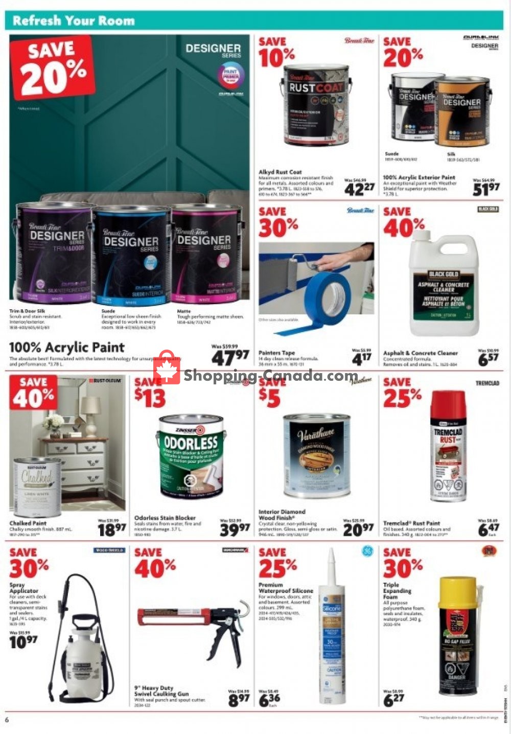 Home Hardware flyer from Thursday May 16, 2019 to Wednesday May 22, 2019 - page 6