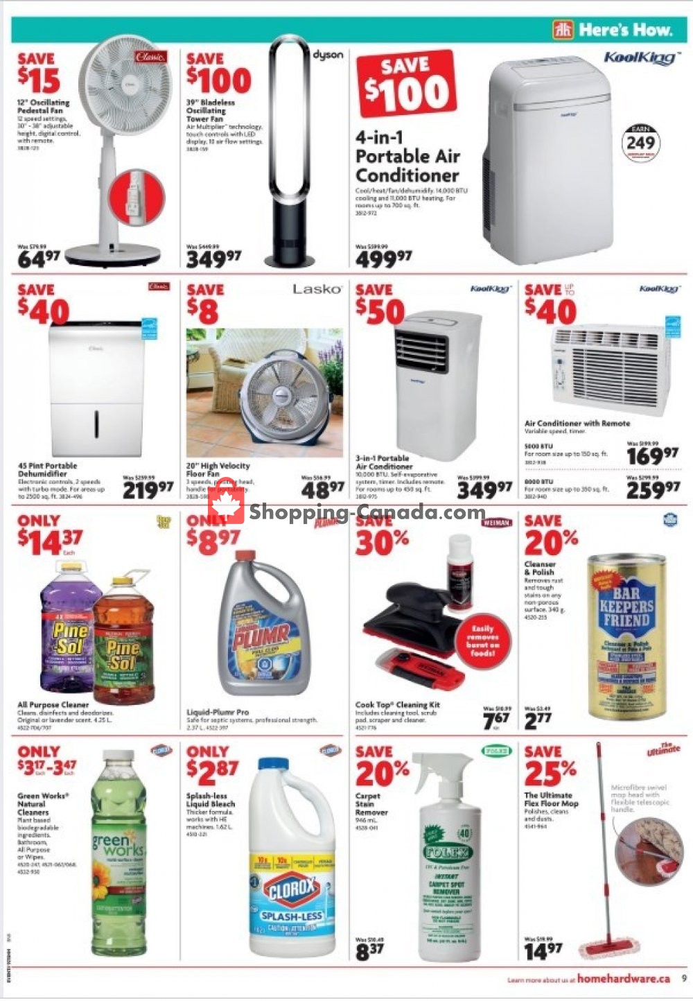Home Hardware flyer from Thursday May 16, 2019 to Wednesday May 22, 2019 - page 9
