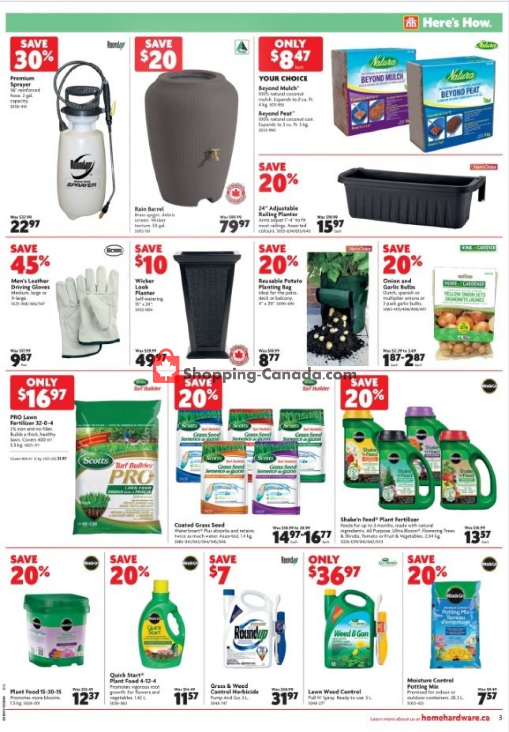 Home Hardware flyer from Thursday May 2, 2019 to Wednesday May 8, 2019 - page 4