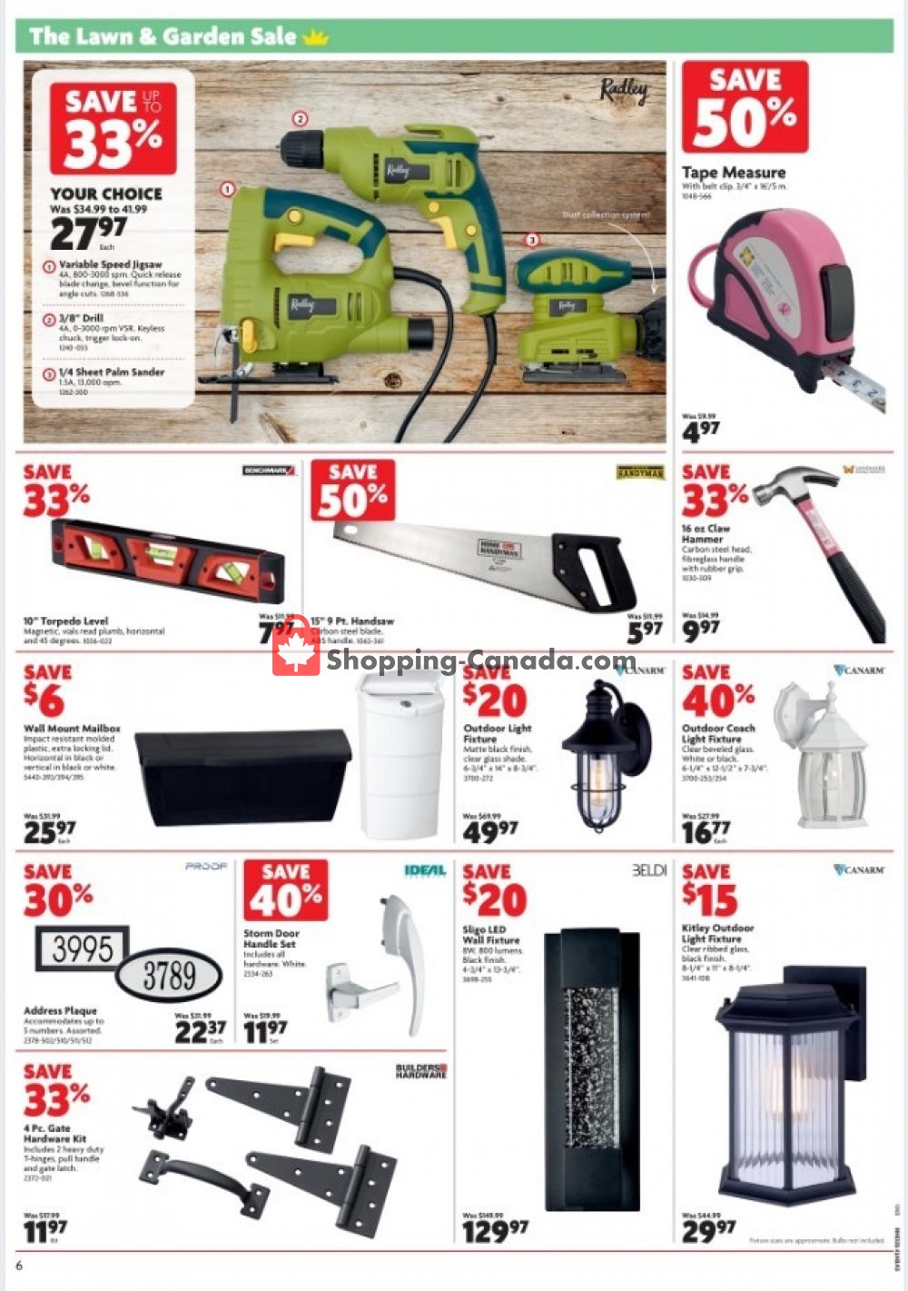 Home Hardware flyer from Thursday May 2, 2019 to Wednesday May 8, 2019 - page 7