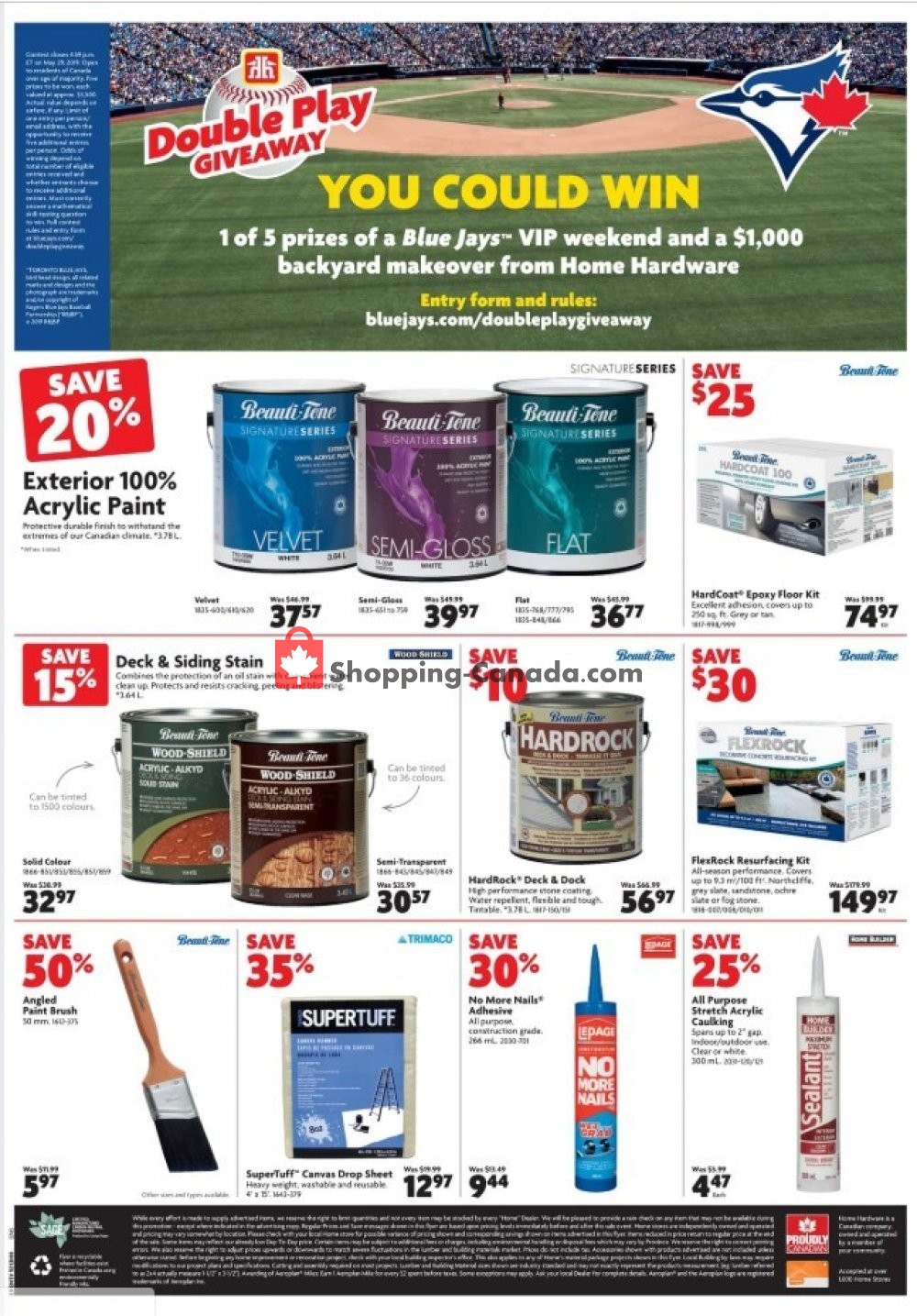 Home Hardware flyer from Thursday May 2, 2019 to Wednesday May 8, 2019 - page 8