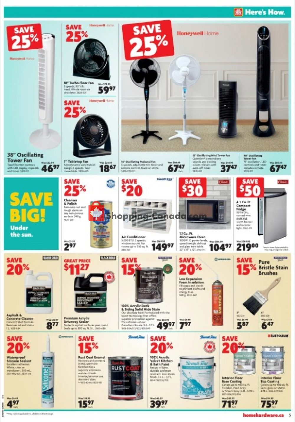 Home Hardware flyer from Thursday May 28, 2020 to Wednesday June 3, 2020 - page 6