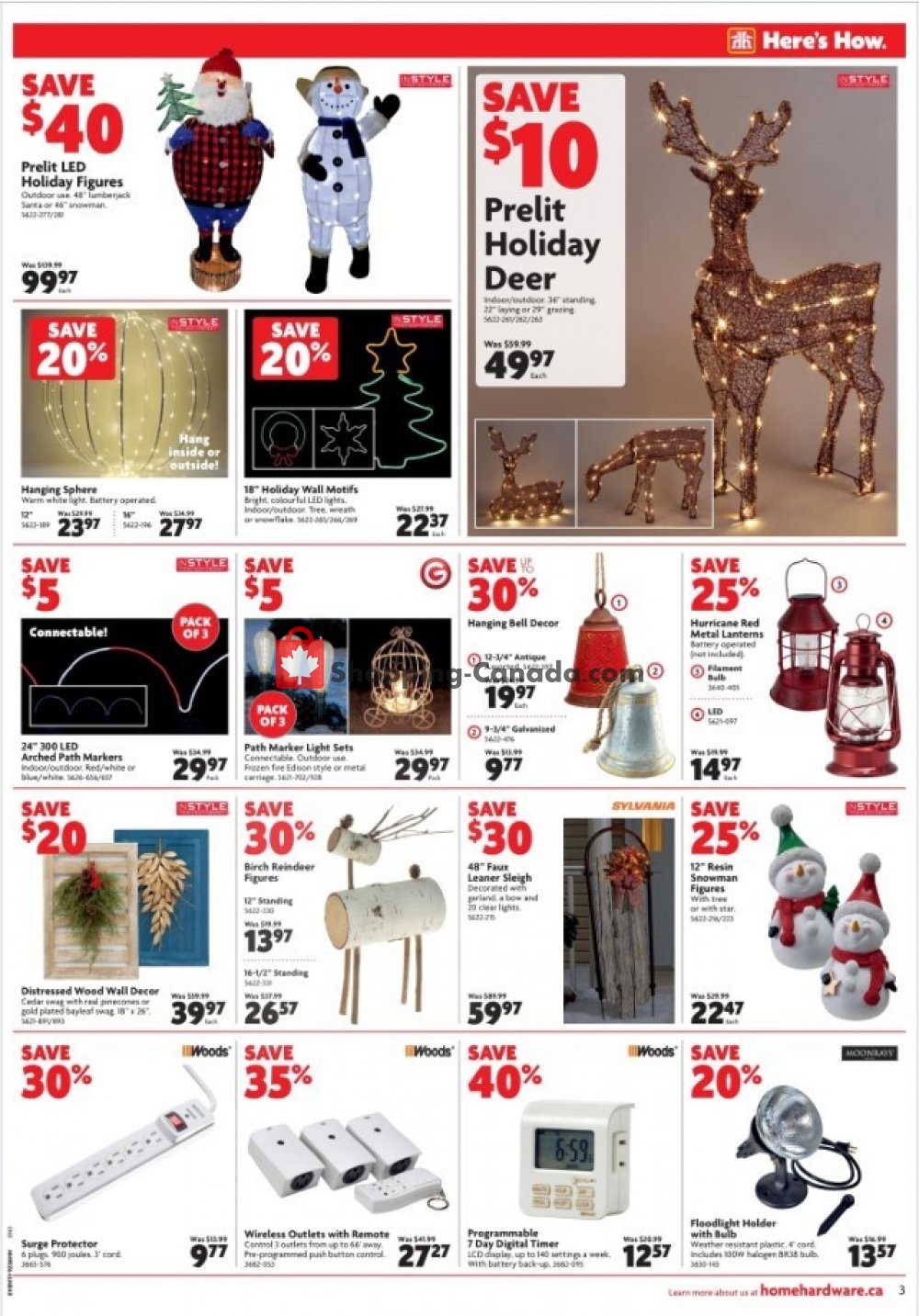 Home Hardware flyer from Thursday November 7, 2019 to Wednesday November 13, 2019 - page 4