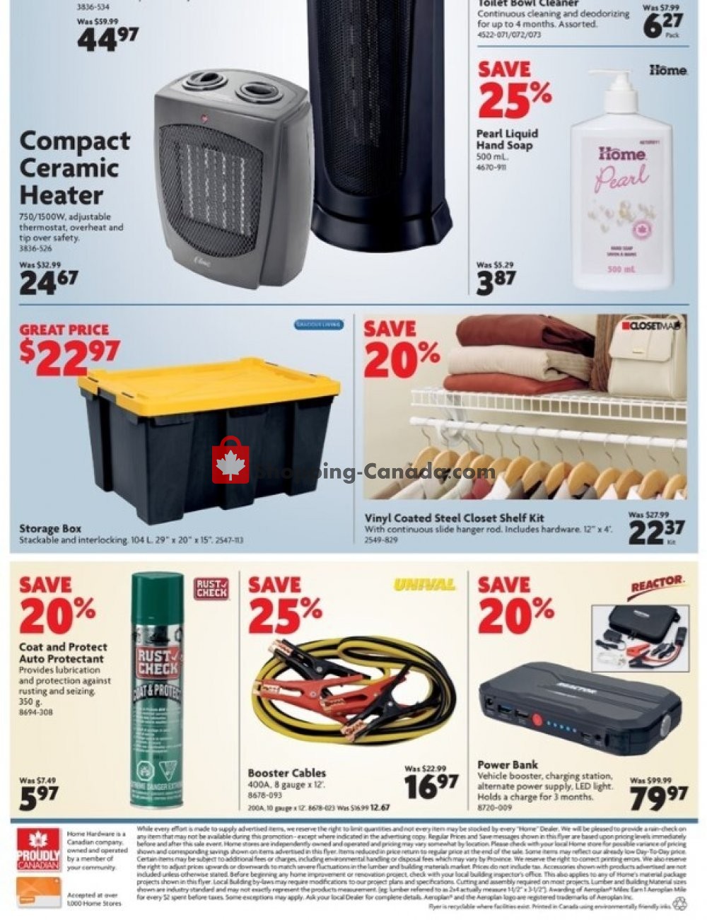Home Hardware flyer from Thursday October 15, 2020 to Wednesday October 21, 2020 - page 16