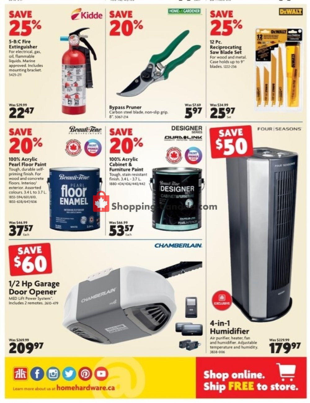 Home Hardware flyer from Thursday October 15, 2020 to Wednesday October 21, 2020 - page 4