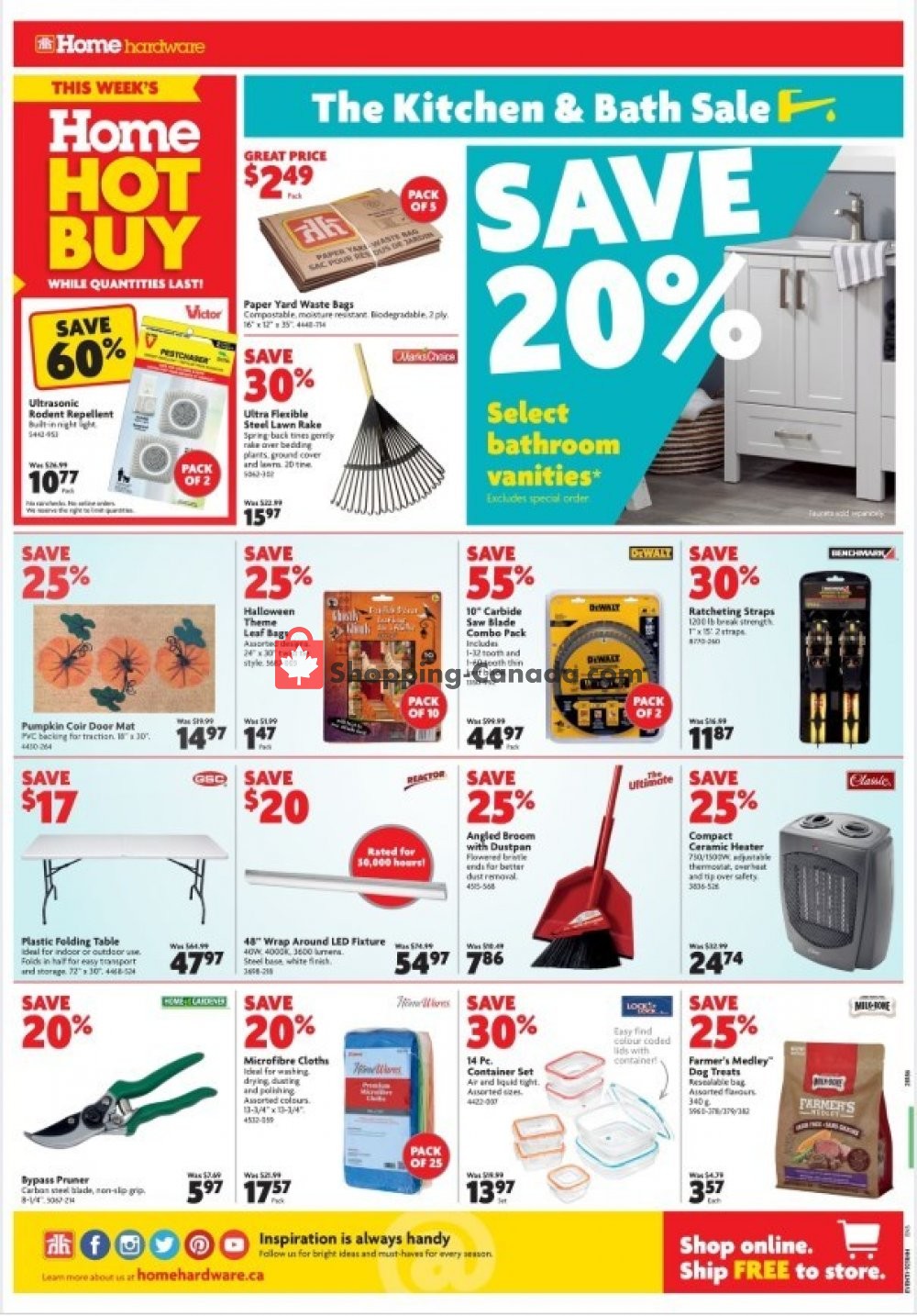 Home Hardware flyer from Thursday October 3, 2019 to Wednesday October 9, 2019 - page 2
