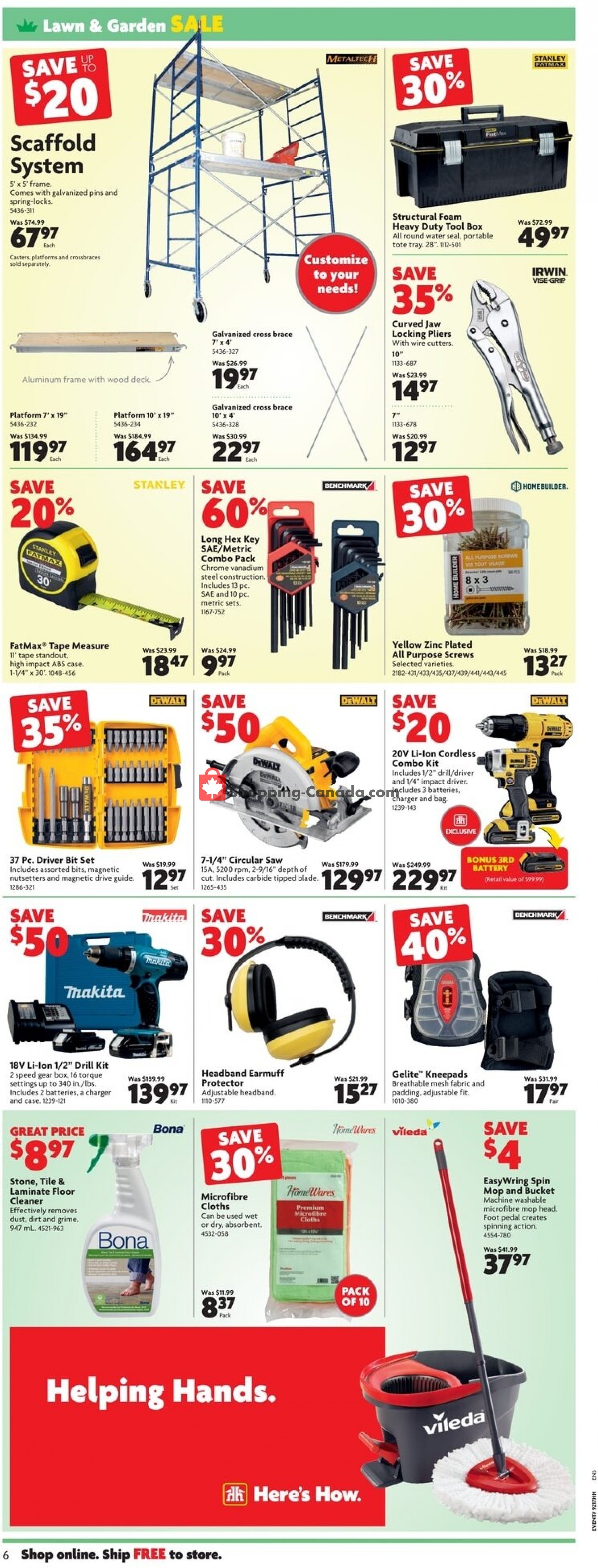 Home Hardware flyer from Thursday April 29, 2021 to Wednesday May 5, 2021 - page 9