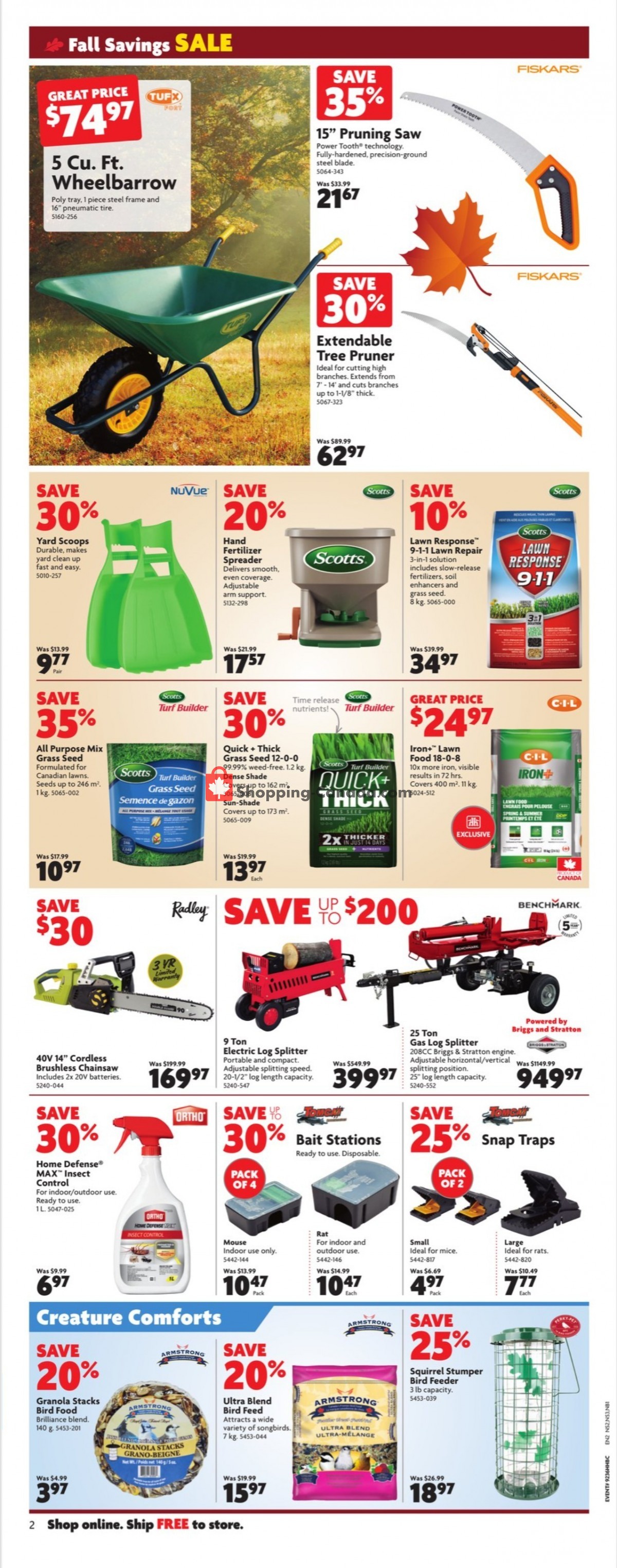 Home Hardware flyer from Thursday September 9, 2021 to Wednesday September 15, 2021 - page 3