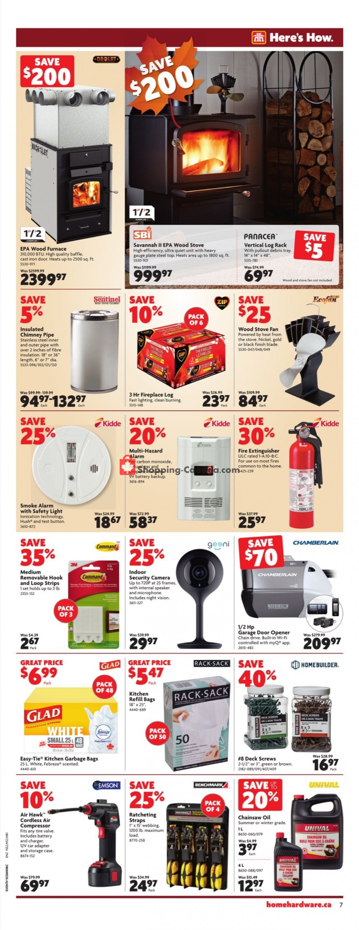 Home Hardware flyer from Thursday September 9, 2021 to Wednesday September 15, 2021 - page 8
