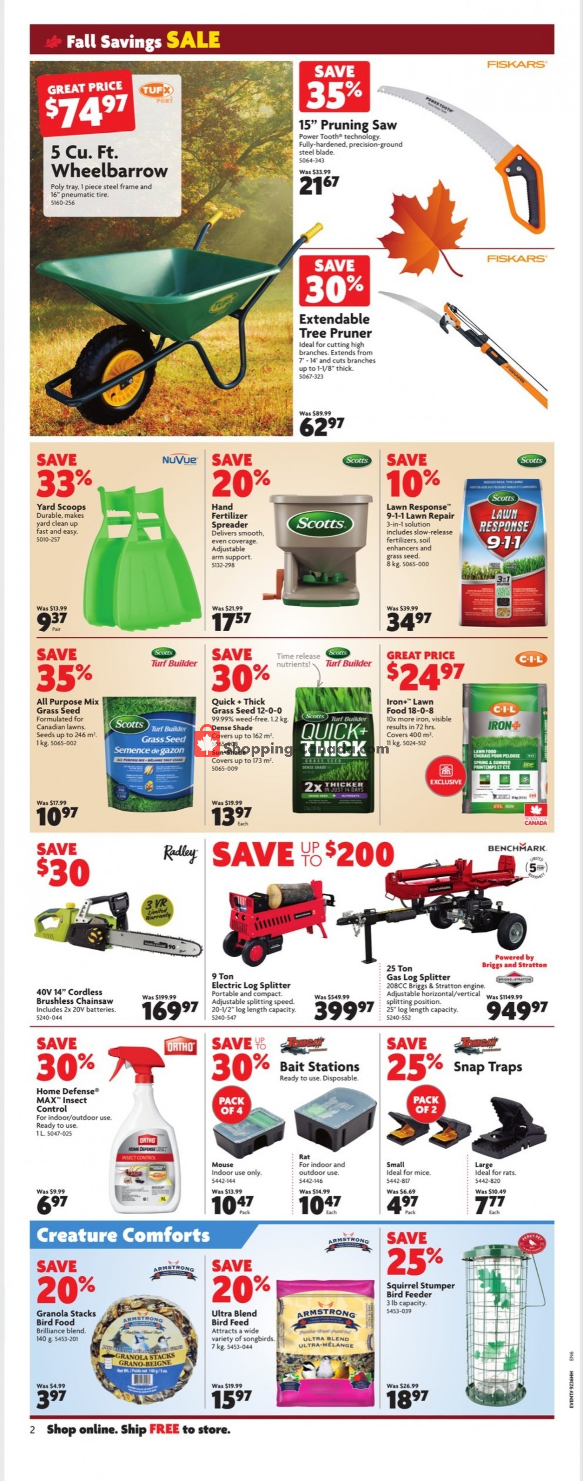 Home Hardware flyer from Thursday September 9, 2021 to Wednesday September 15, 2021 - page 3