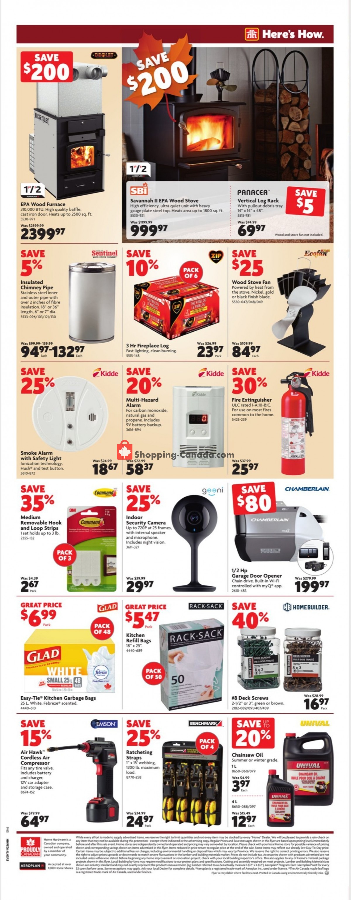 Home Hardware flyer from Thursday September 9, 2021 to Wednesday September 15, 2021 - page 8