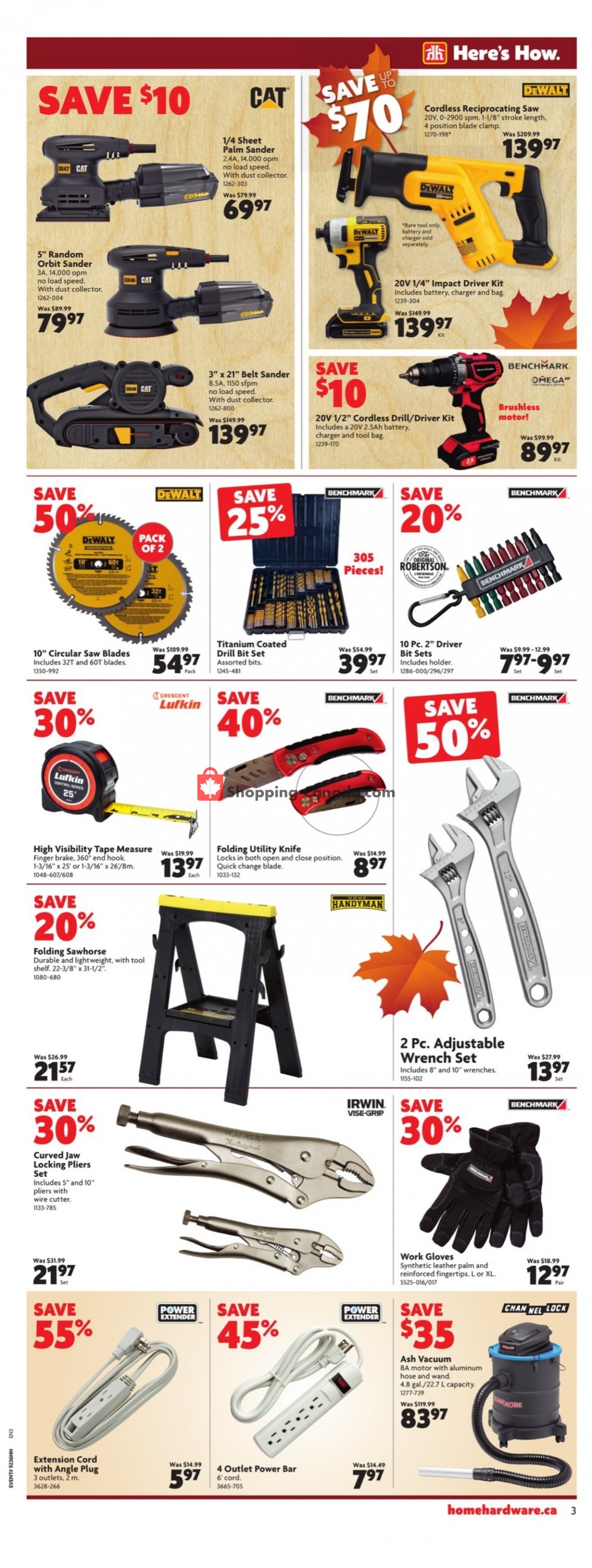 Home Hardware flyer from Thursday September 9, 2021 to Wednesday September 15, 2021 - page 4