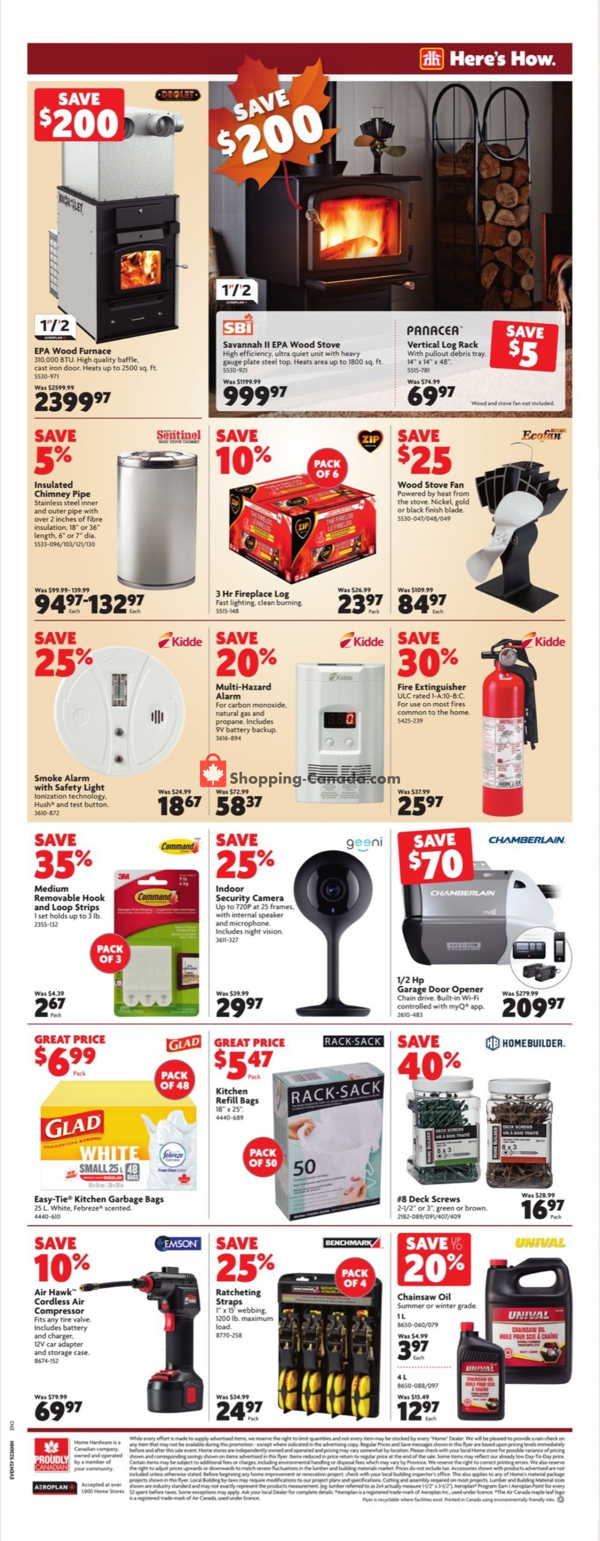 Home Hardware flyer from Thursday September 9, 2021 to Wednesday September 15, 2021 - page 8