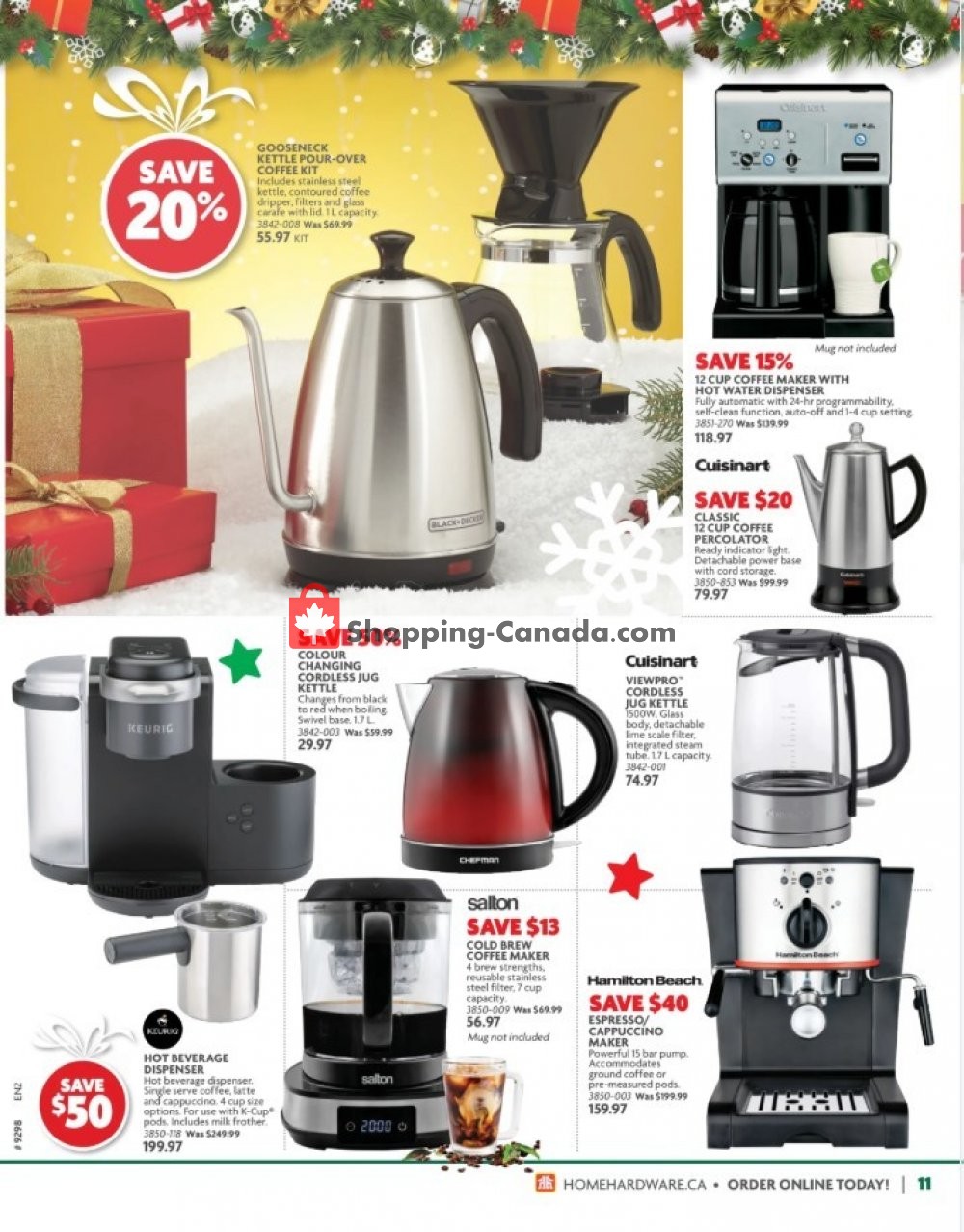 Home Hardware flyer from Thursday October 31, 2019 to Wednesday December 11, 2019 - page 11