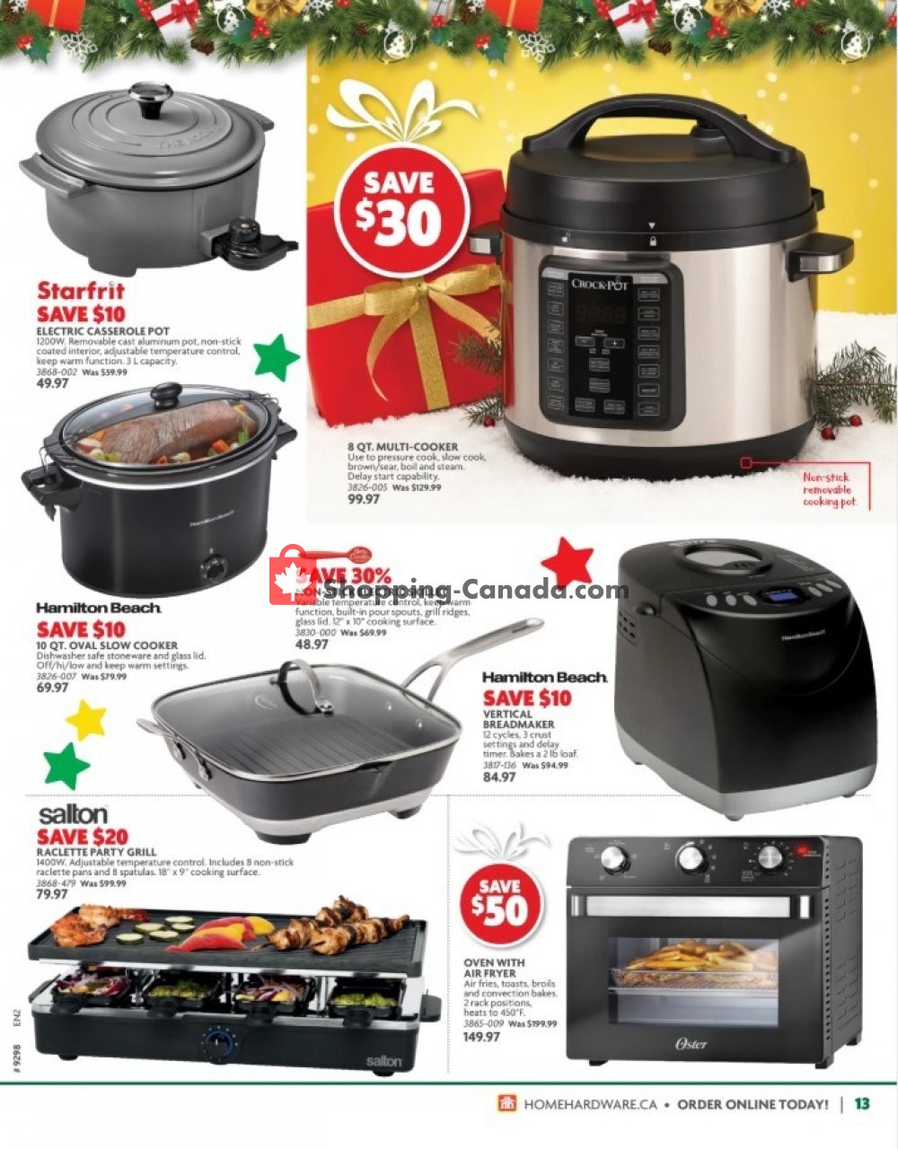 Home Hardware flyer from Thursday October 31, 2019 to Wednesday December 11, 2019 - page 13