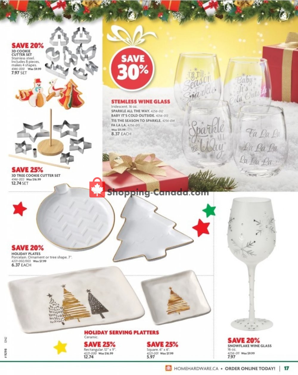 Home Hardware flyer from Thursday October 31, 2019 to Wednesday December 11, 2019 - page 17