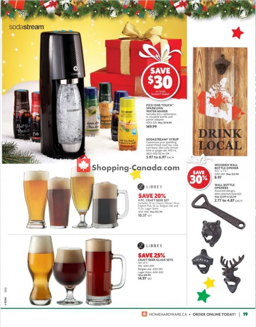 Home Hardware flyer from Thursday October 31, 2019 to Wednesday December 11, 2019 - page 19
