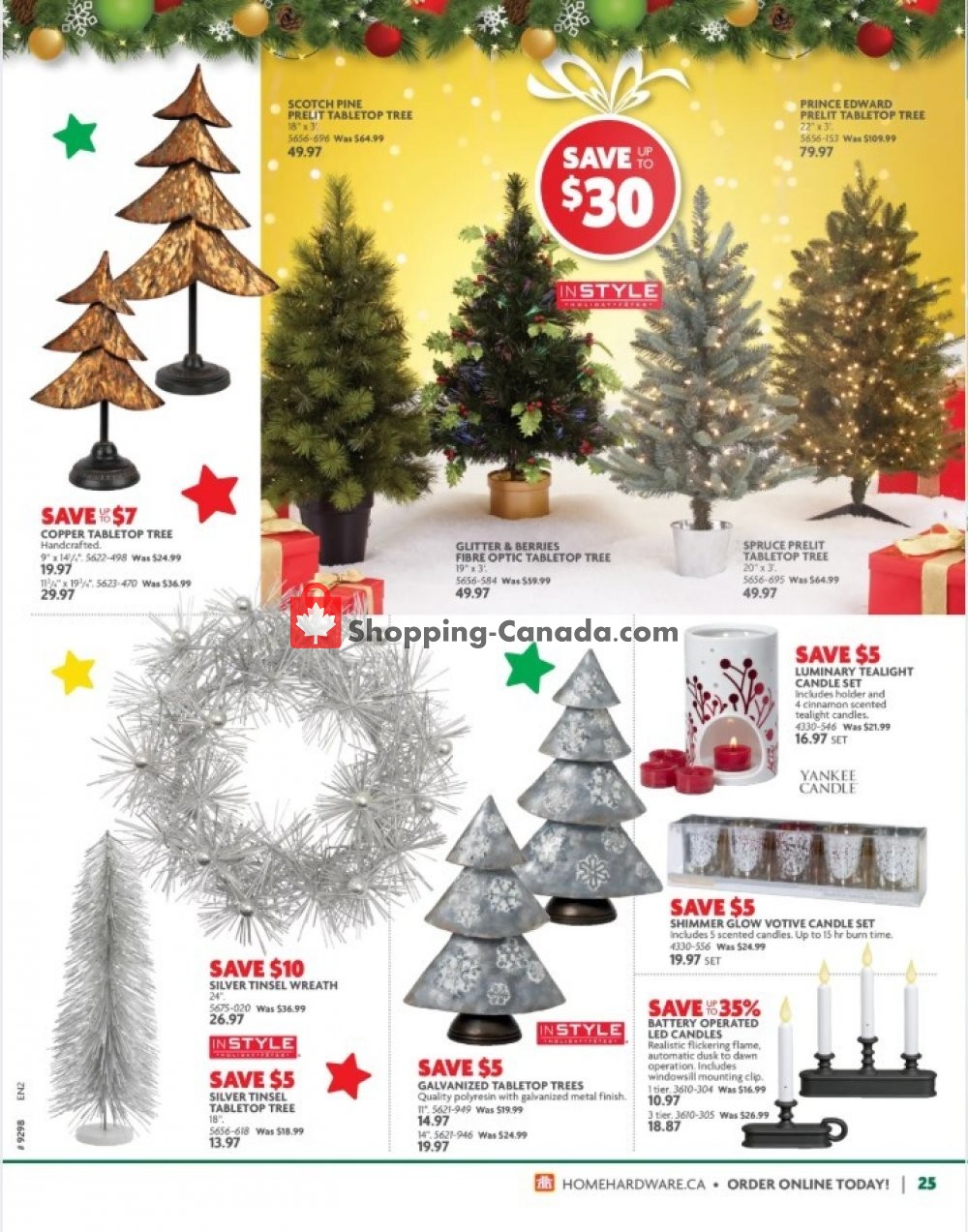 Home Hardware flyer from Thursday October 31, 2019 to Wednesday December 11, 2019 - page 25
