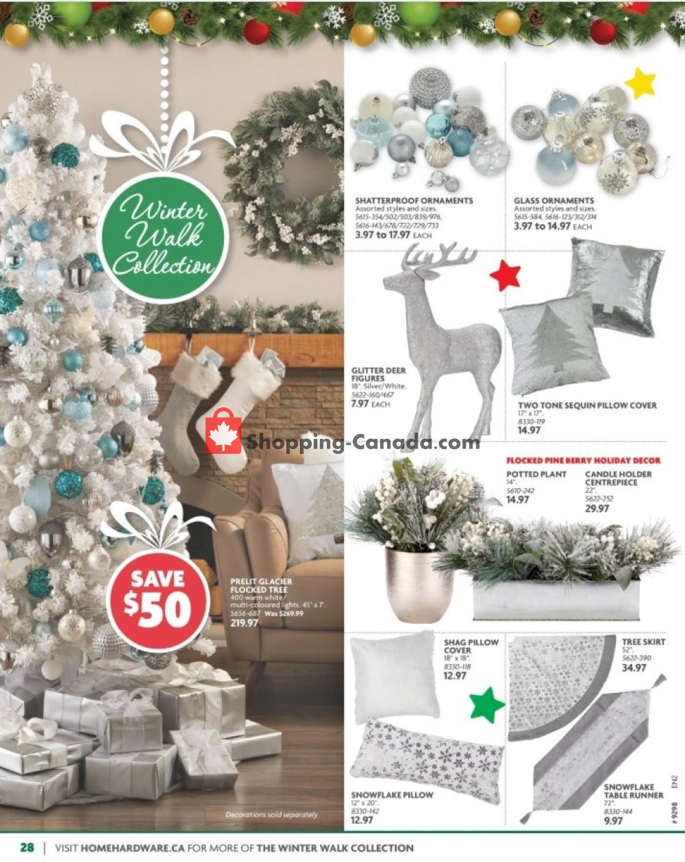 Home Hardware flyer from Thursday October 31, 2019 to Wednesday December 11, 2019 - page 28
