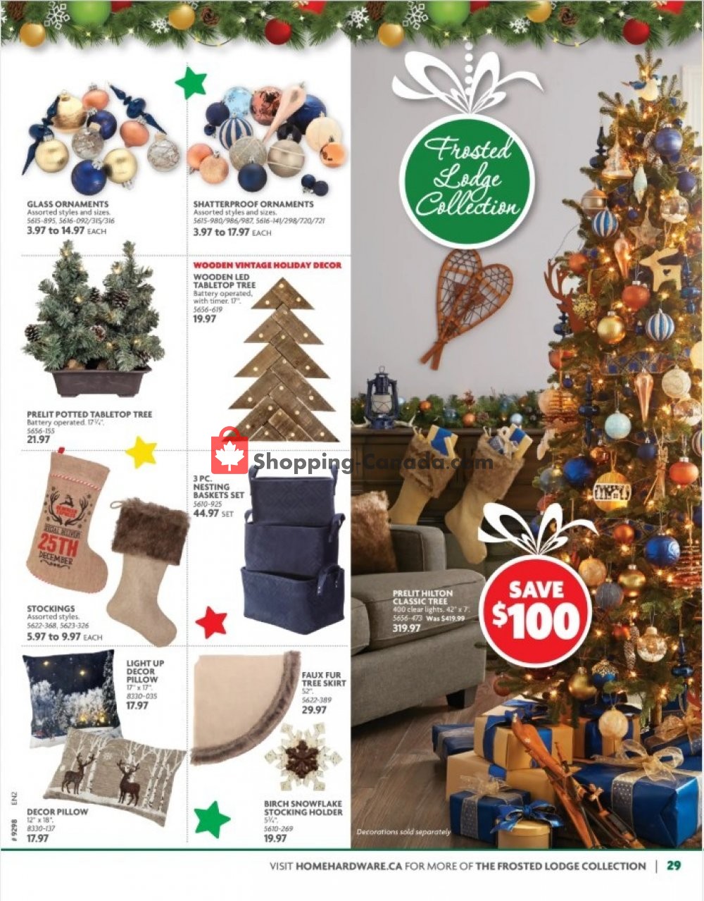 Home Hardware flyer from Thursday October 31, 2019 to Wednesday December 11, 2019 - page 29