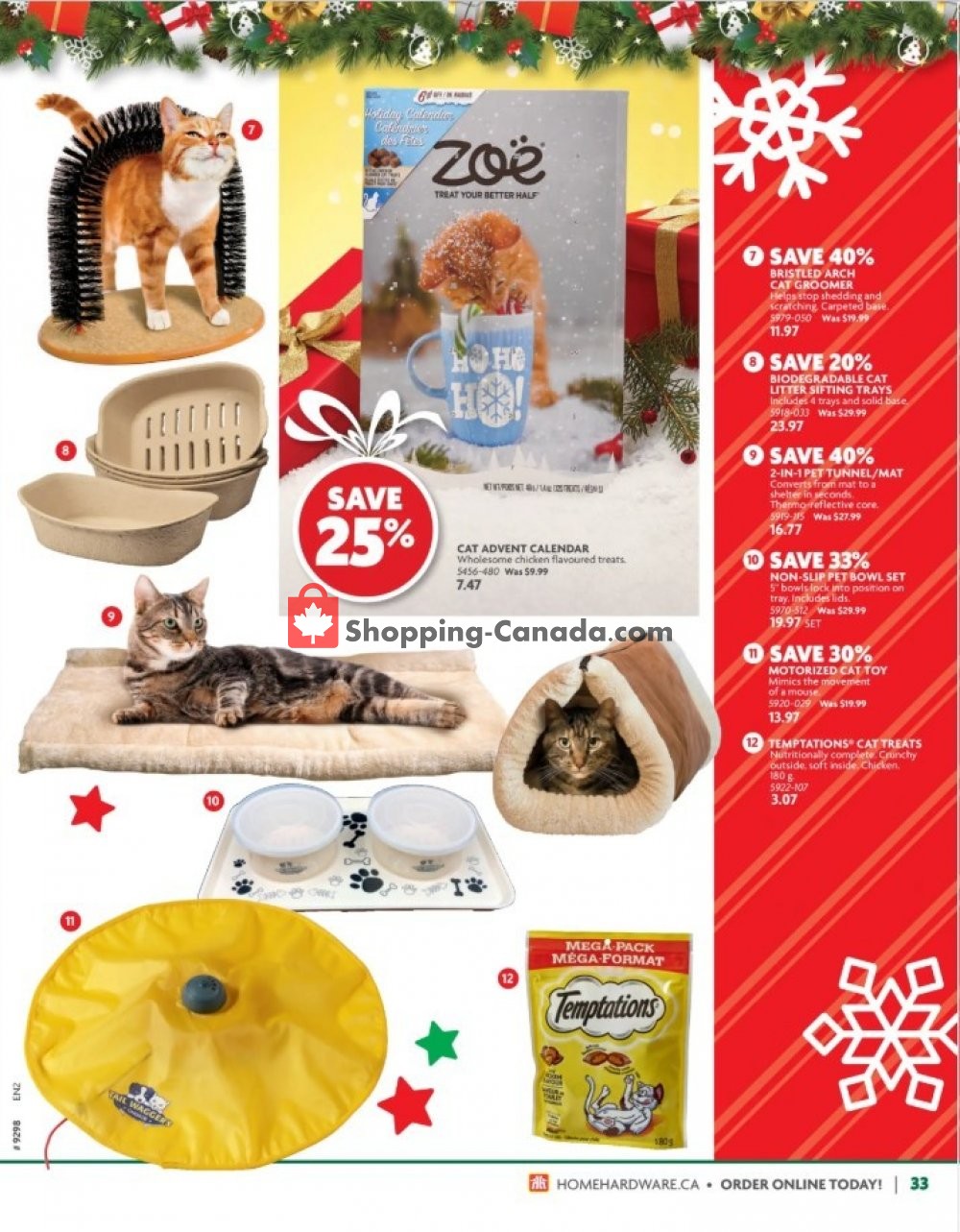 Home Hardware flyer from Thursday October 31, 2019 to Wednesday December 11, 2019 - page 33