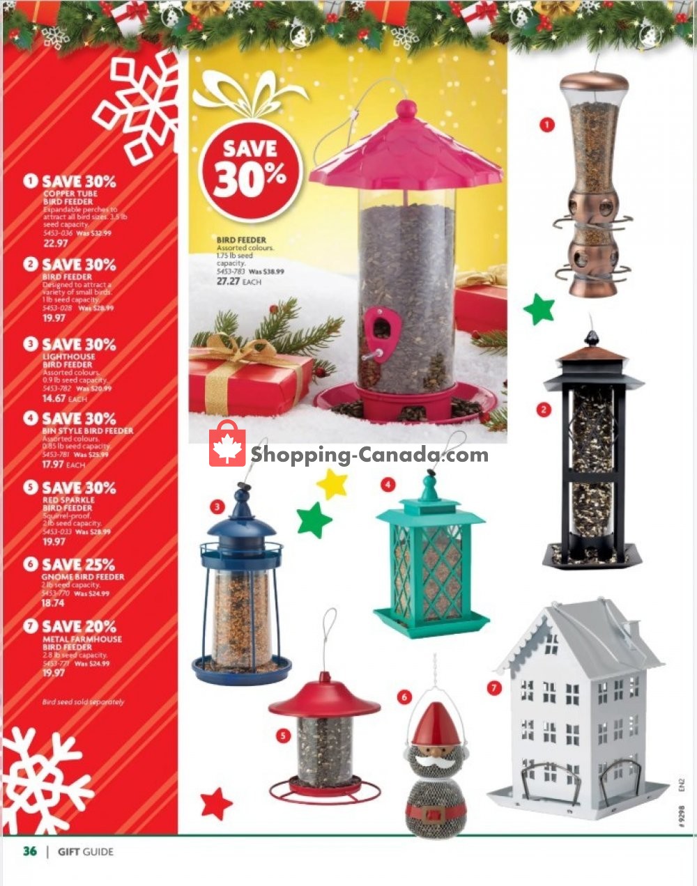 Home Hardware flyer from Thursday October 31, 2019 to Wednesday December 11, 2019 - page 36