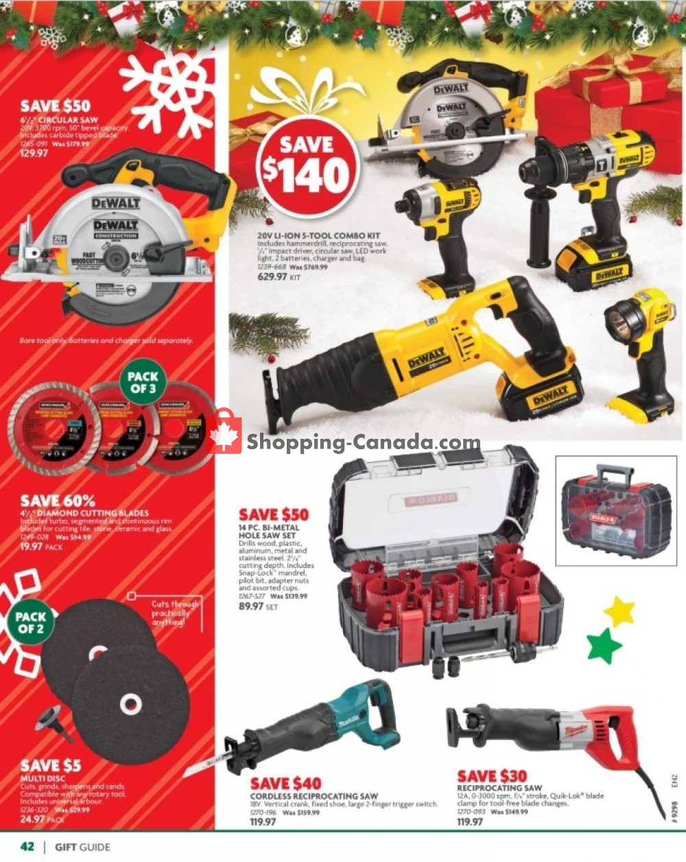 Home Hardware flyer from Thursday October 31, 2019 to Wednesday December 11, 2019 - page 42