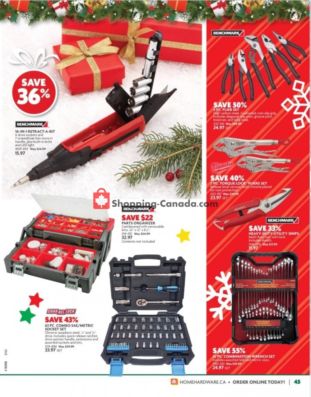 Home Hardware flyer from Thursday October 31, 2019 to Wednesday December 11, 2019 - page 45