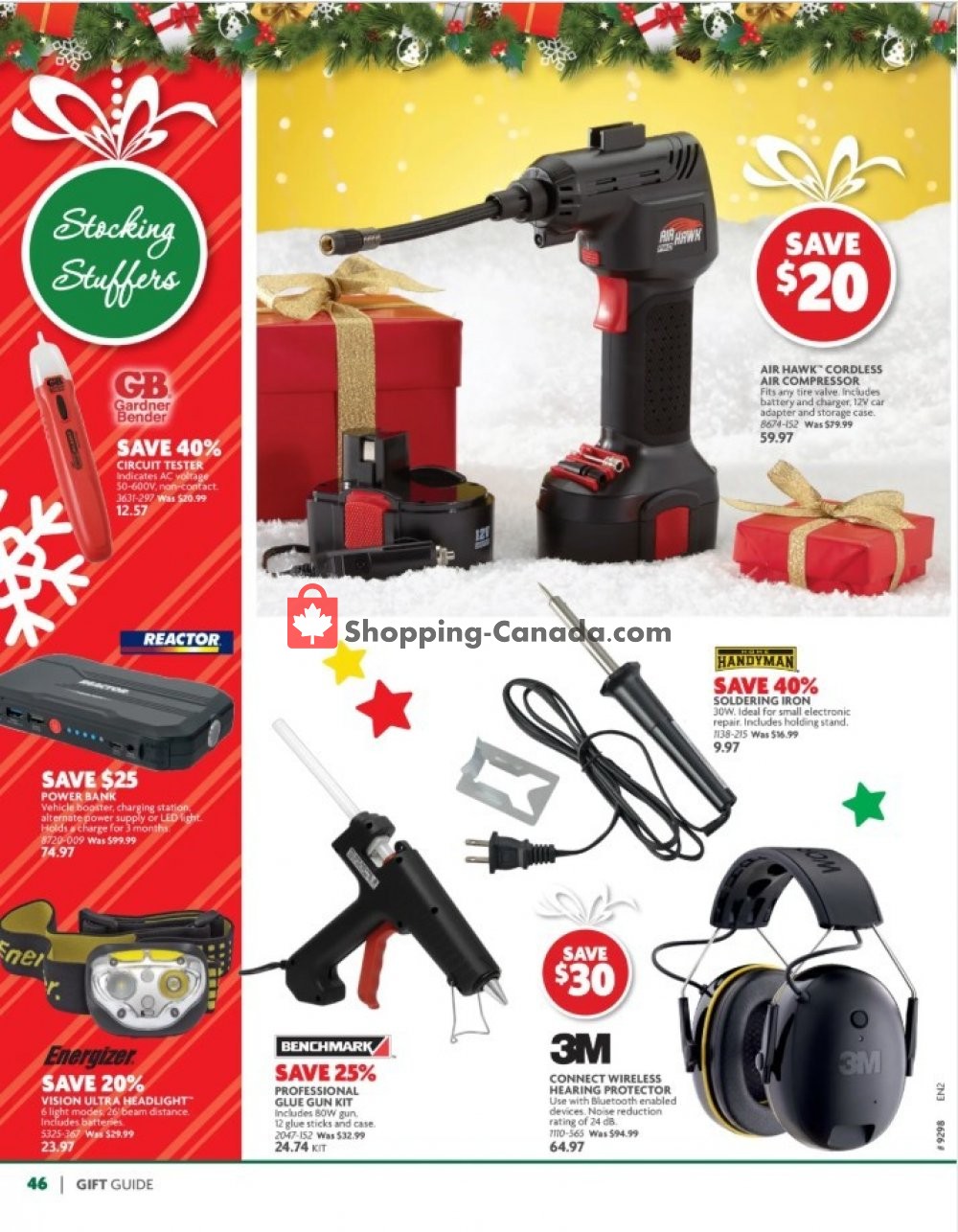 Home Hardware flyer from Thursday October 31, 2019 to Wednesday December 11, 2019 - page 46