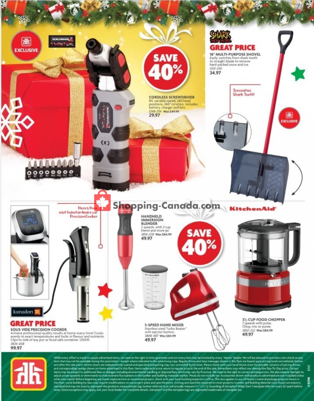 Home Hardware flyer from Thursday October 31, 2019 to Wednesday December 11, 2019 - page 48