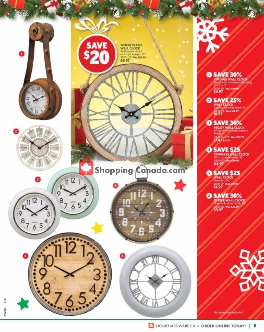 Home Hardware flyer from Thursday October 31, 2019 to Wednesday December 11, 2019 - page 5