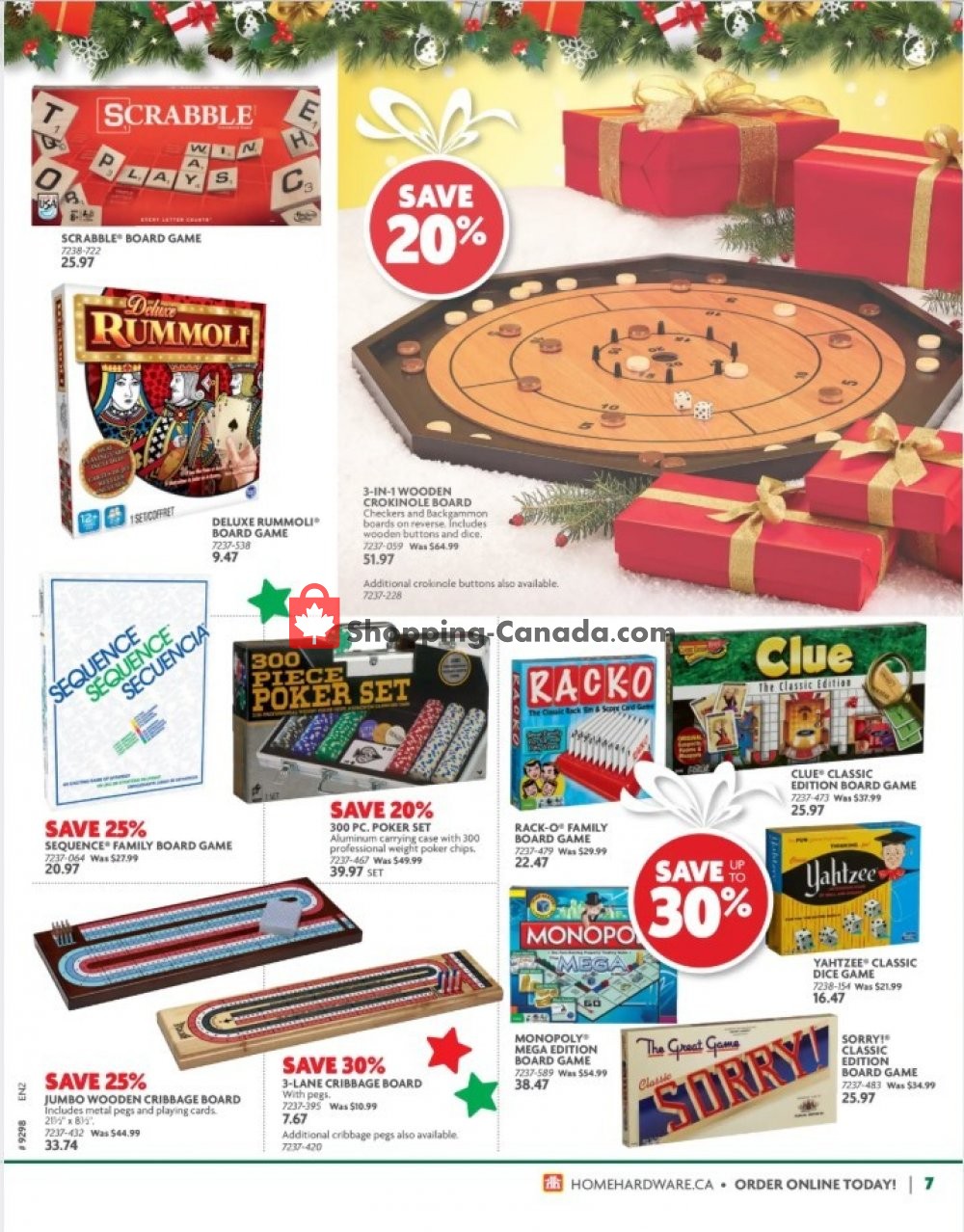 Home Hardware flyer from Thursday October 31, 2019 to Wednesday December 11, 2019 - page 7