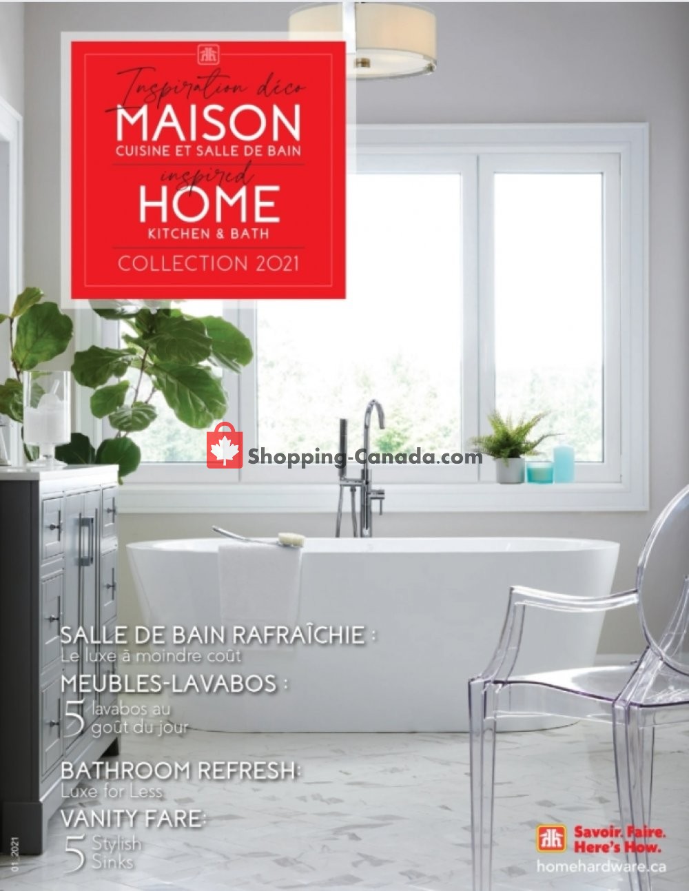 Home Hardware flyer from Thursday January 7, 2021 to Wednesday March 31, 2021 - page 1